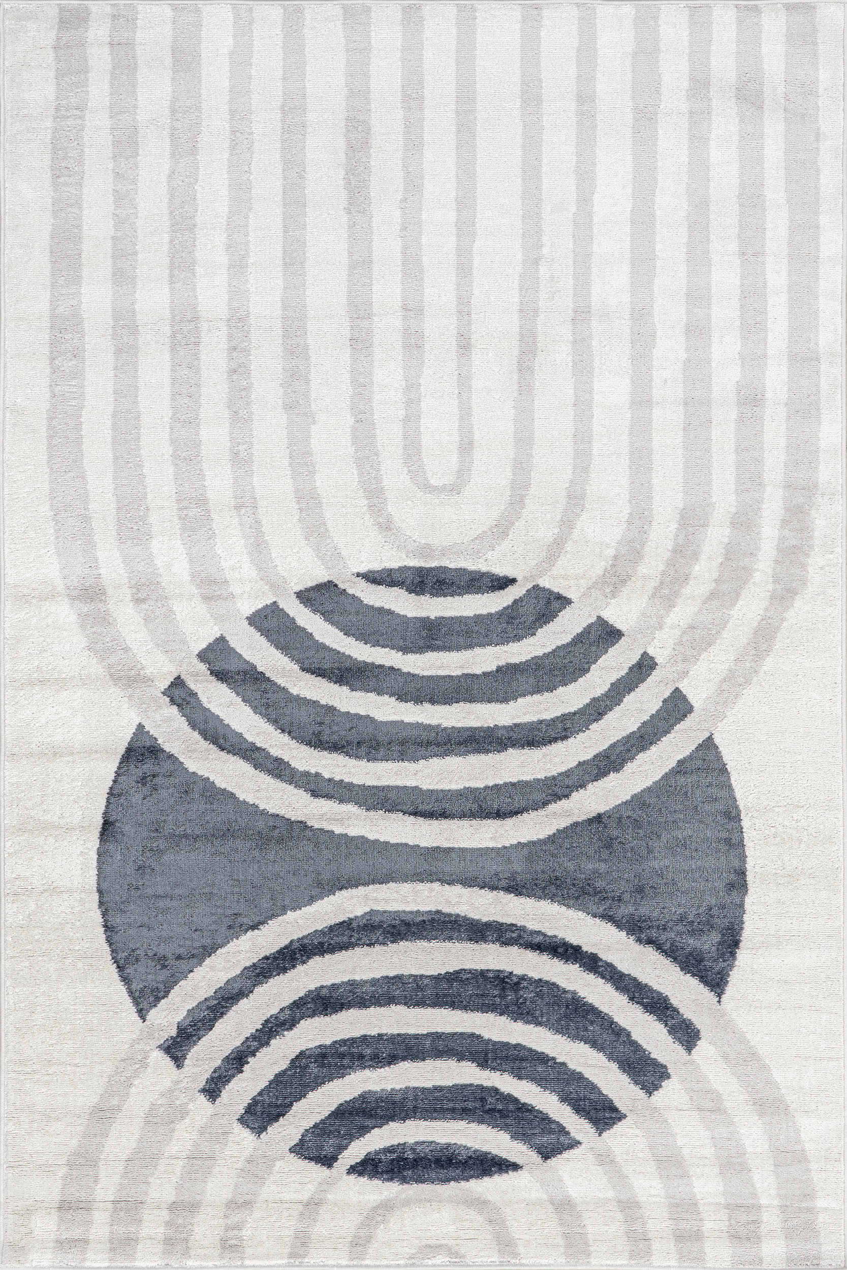 Pearl Contemporary Mars Rug | Blue