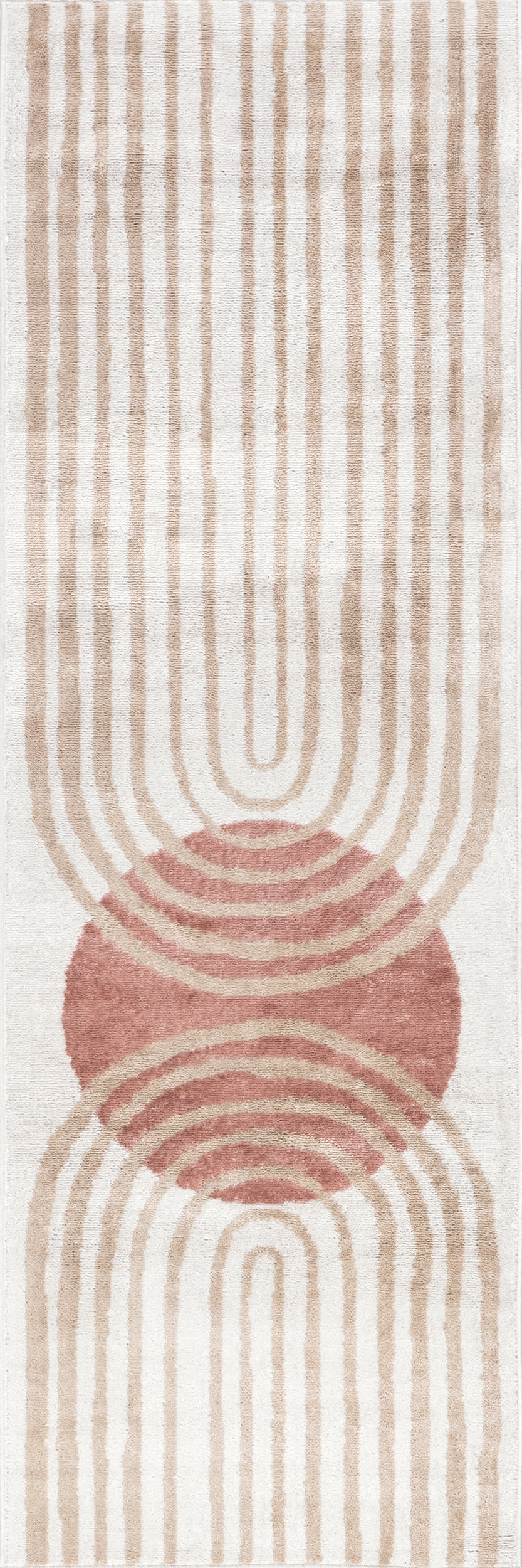 Pearl Contemporary Mars Rug | Blush