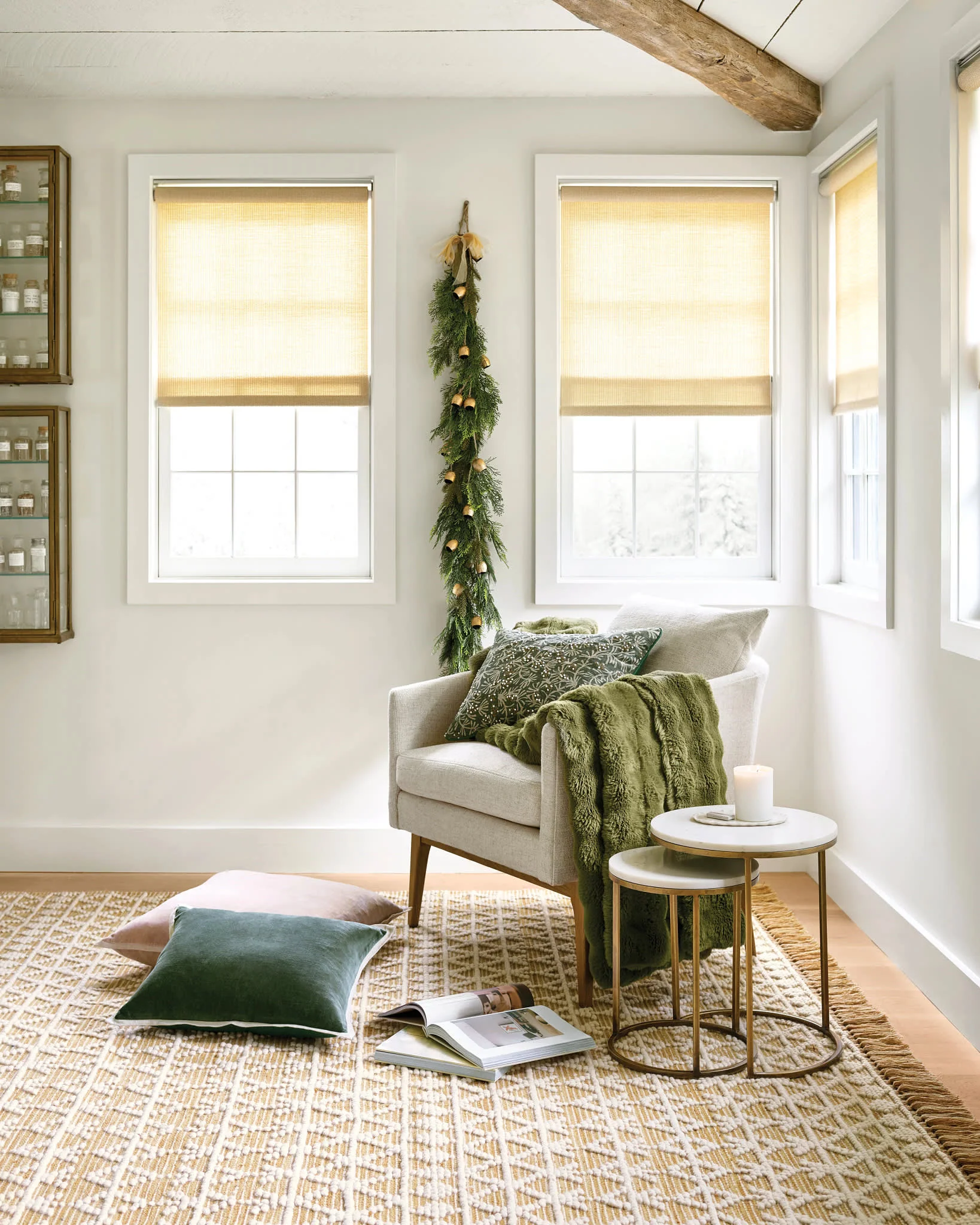 Pembrook Handwoven Wool Rug | Ochre - Image 2