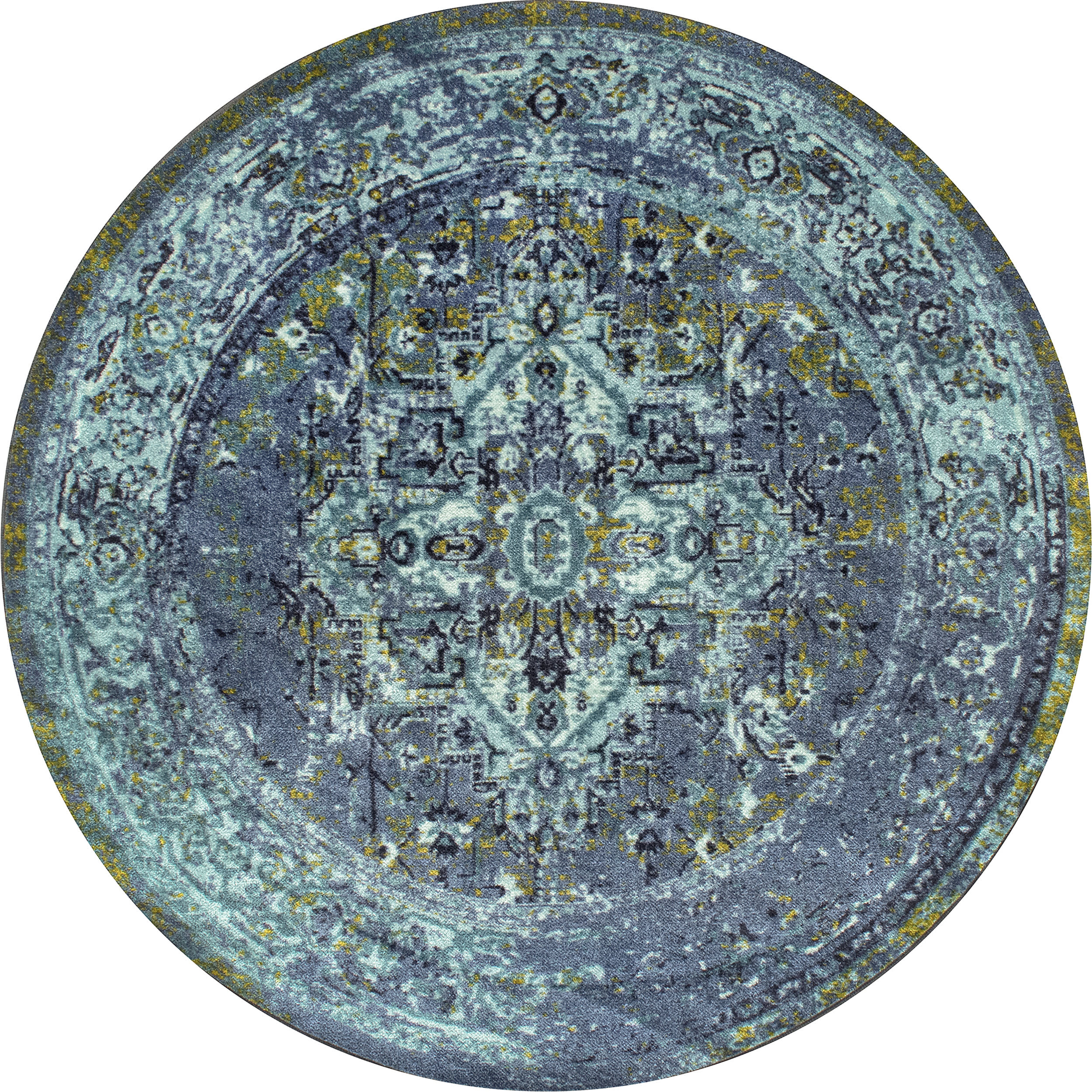 Persian Vintage Rug | Teal