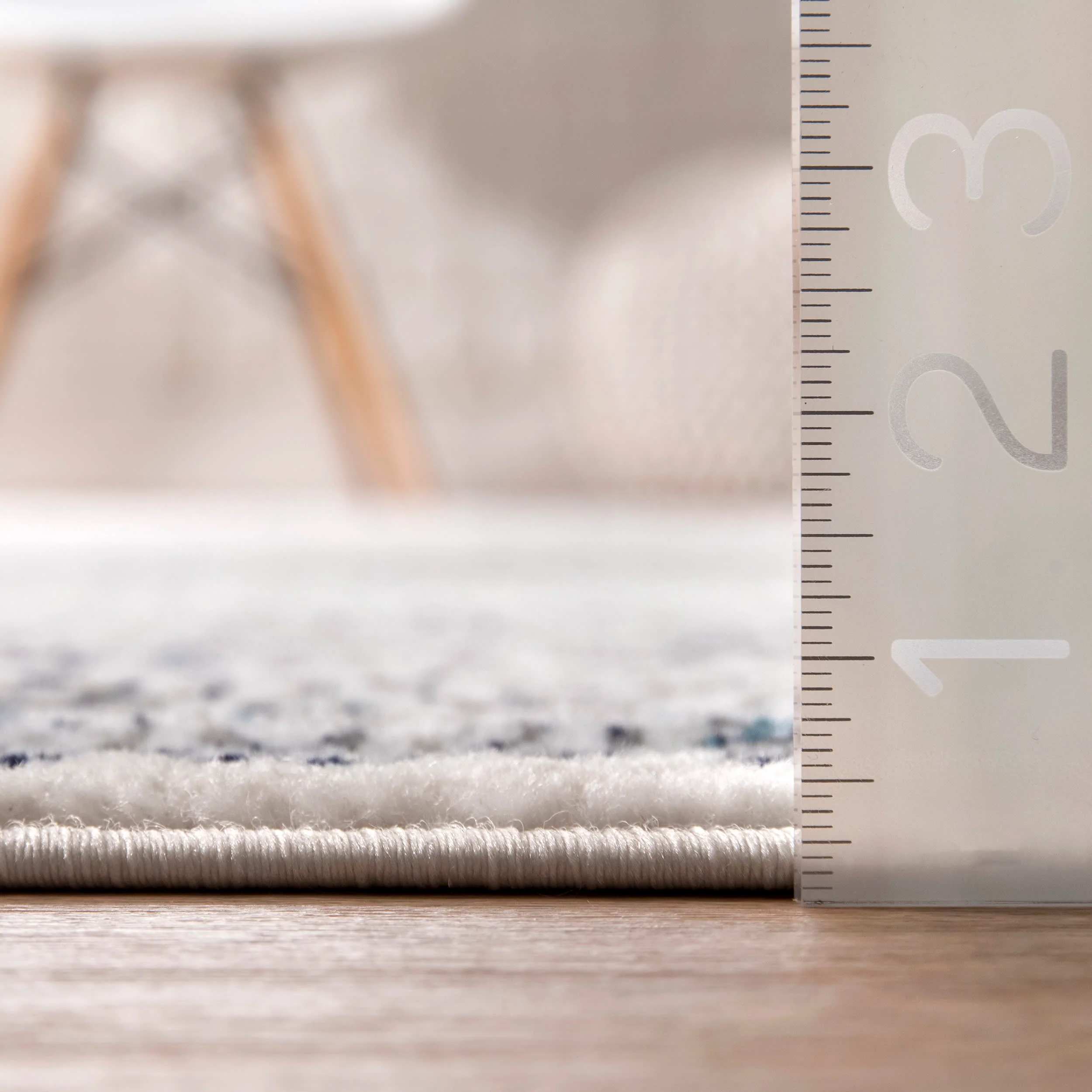 Persian Wreath Rug | Blue - Image 5