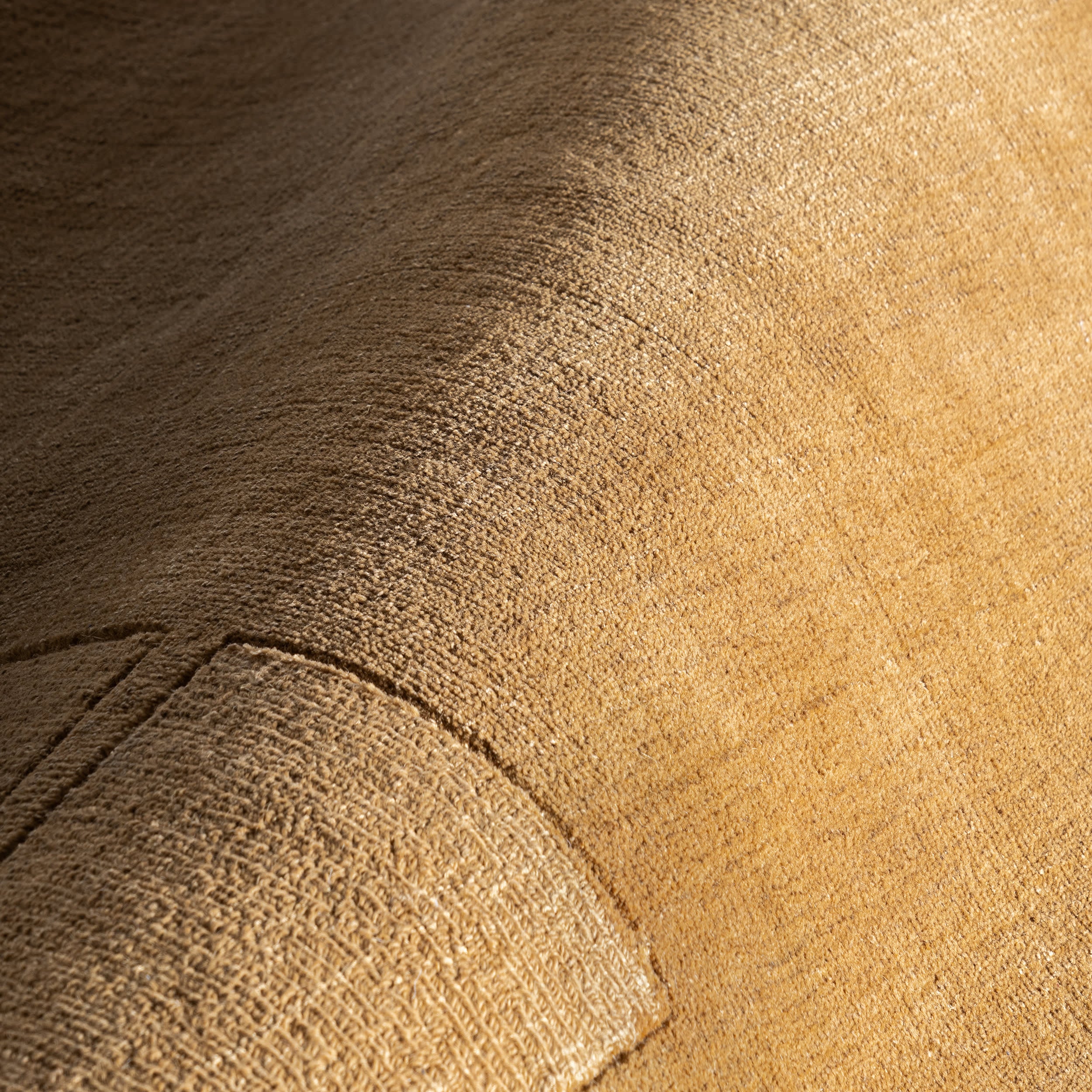 Petra High-Low Wool-Blend Rug | Wheat - Image 3