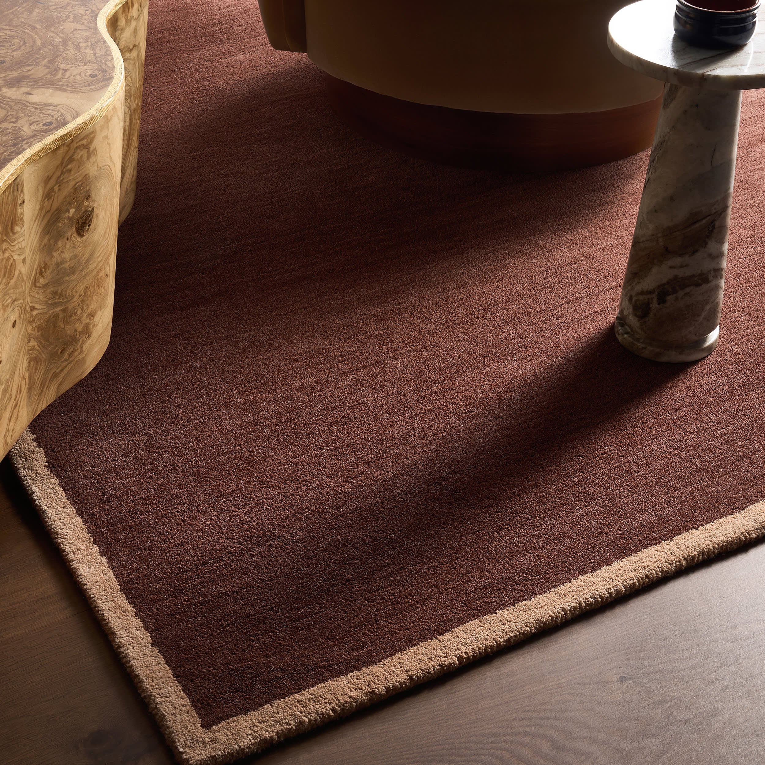 Pierre Wool Rug | Brown - Image 5