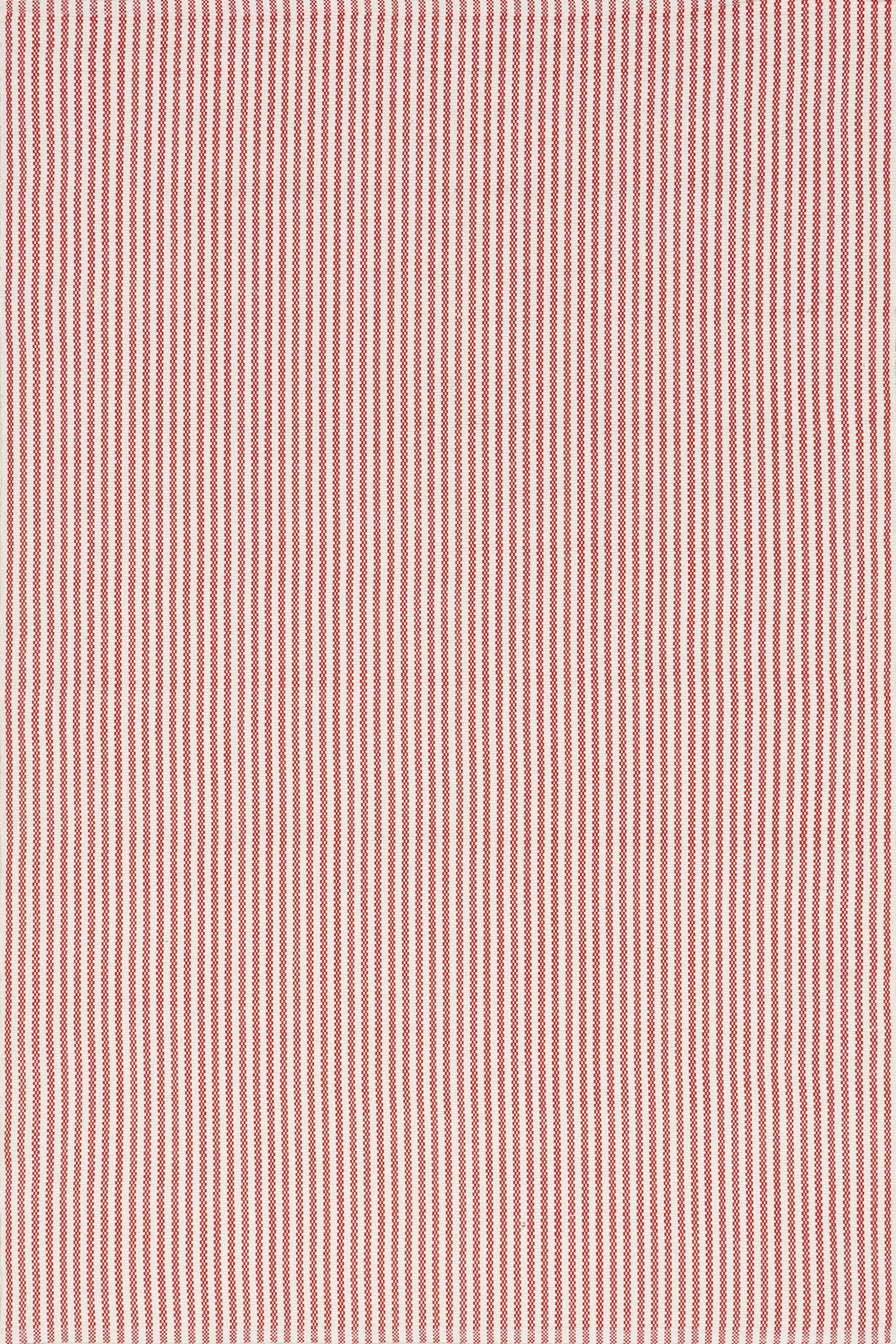Pinstripe Handwoven Indoor/Outdoor Rug | Red