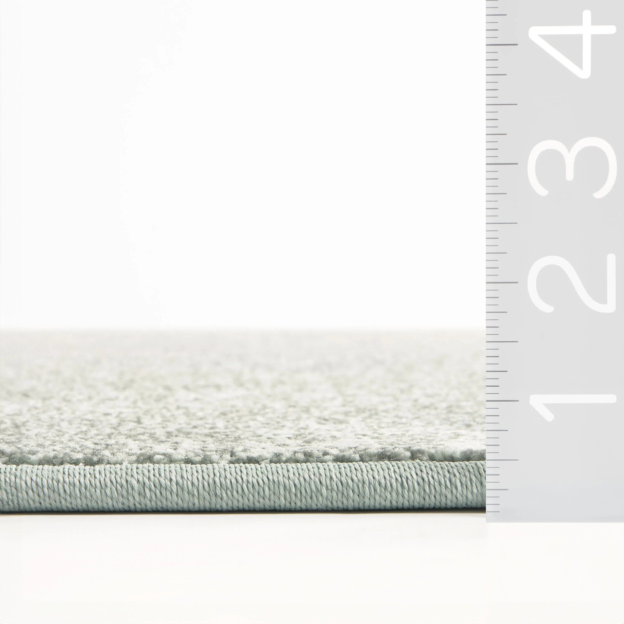 Plover Mottled Custom Rug | Slate Blue - Image 3