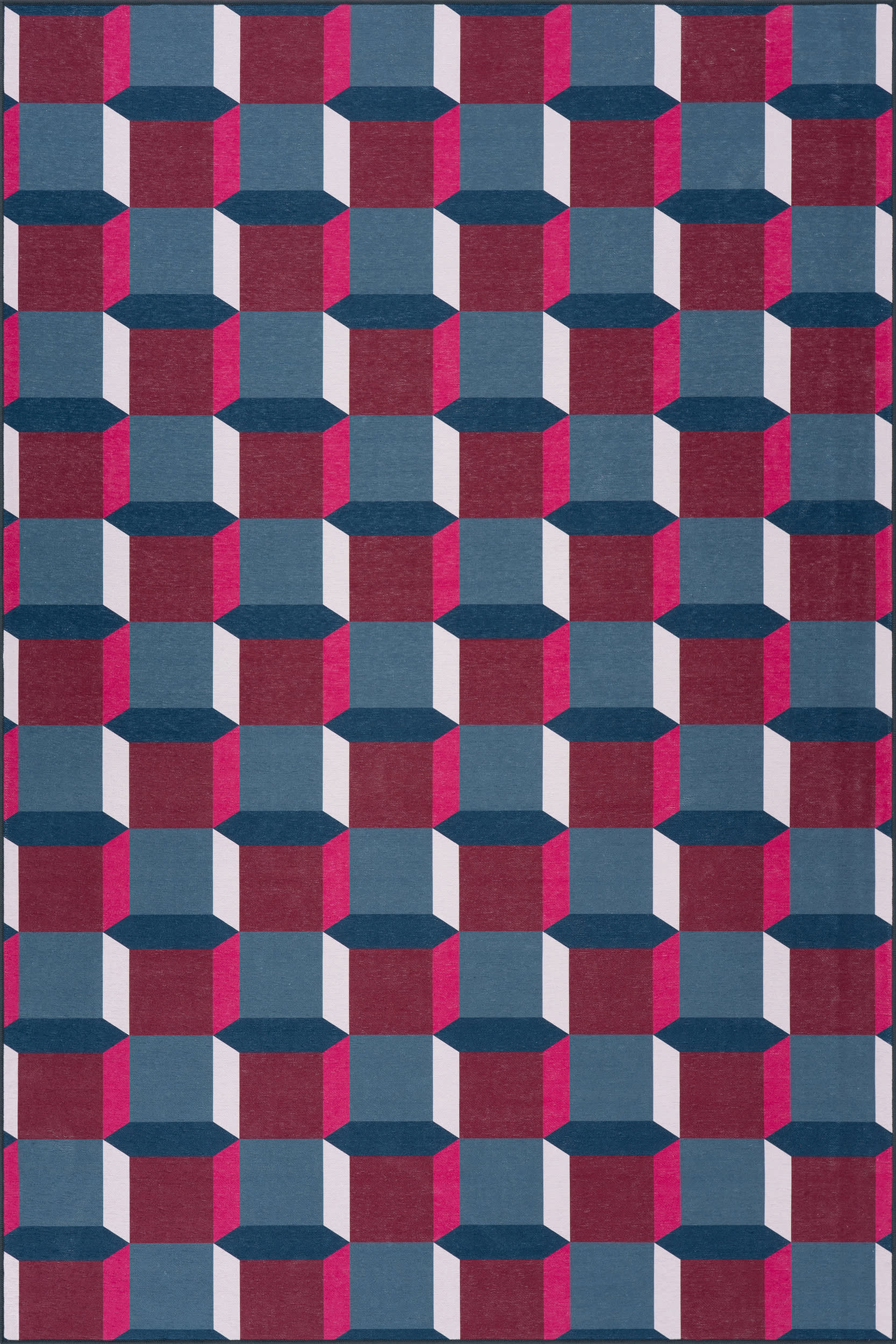 Prism Weave Checkered Washable Rug by Society6 | Multicolor