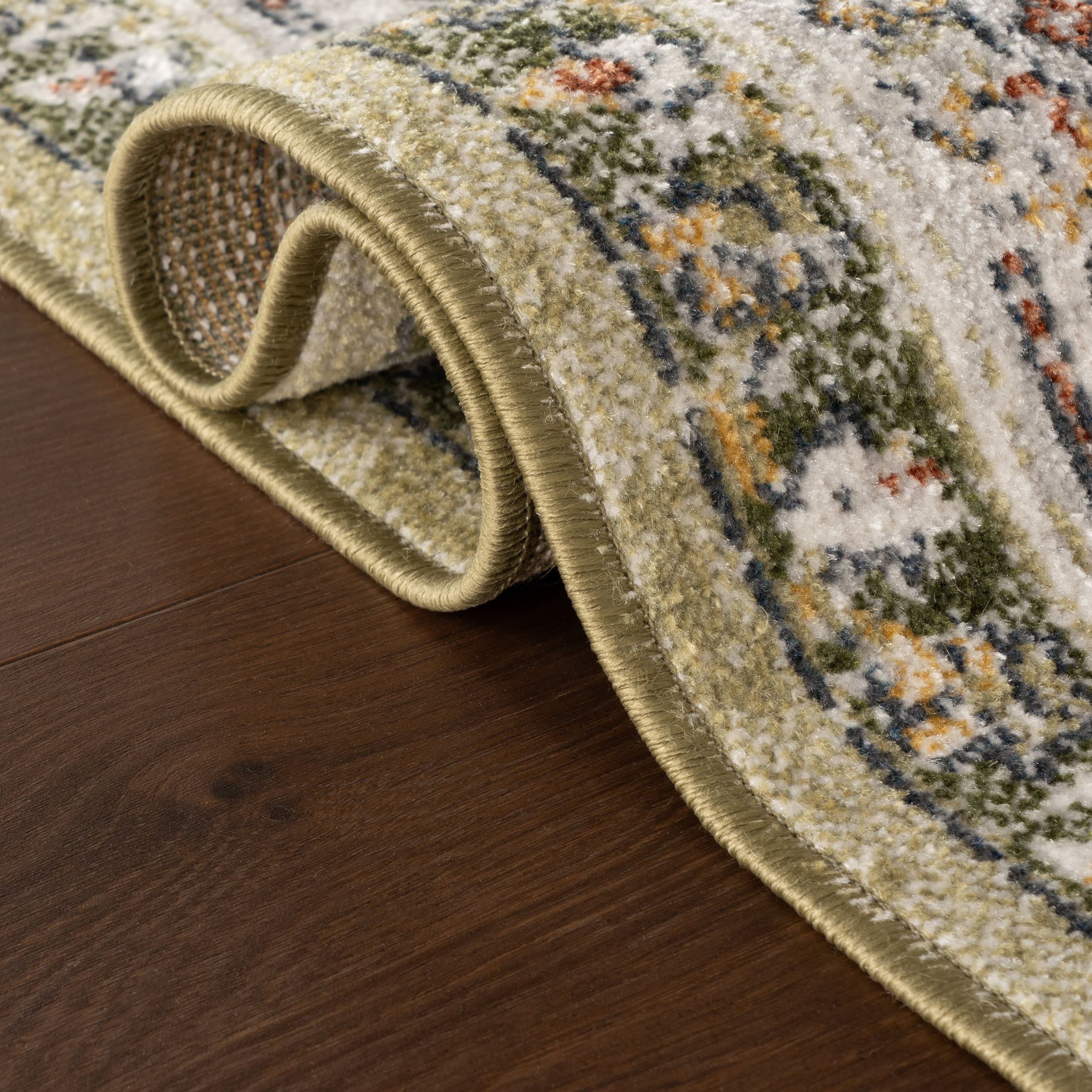 Kary Bohemian Abstract Rug | Cream - Image 10