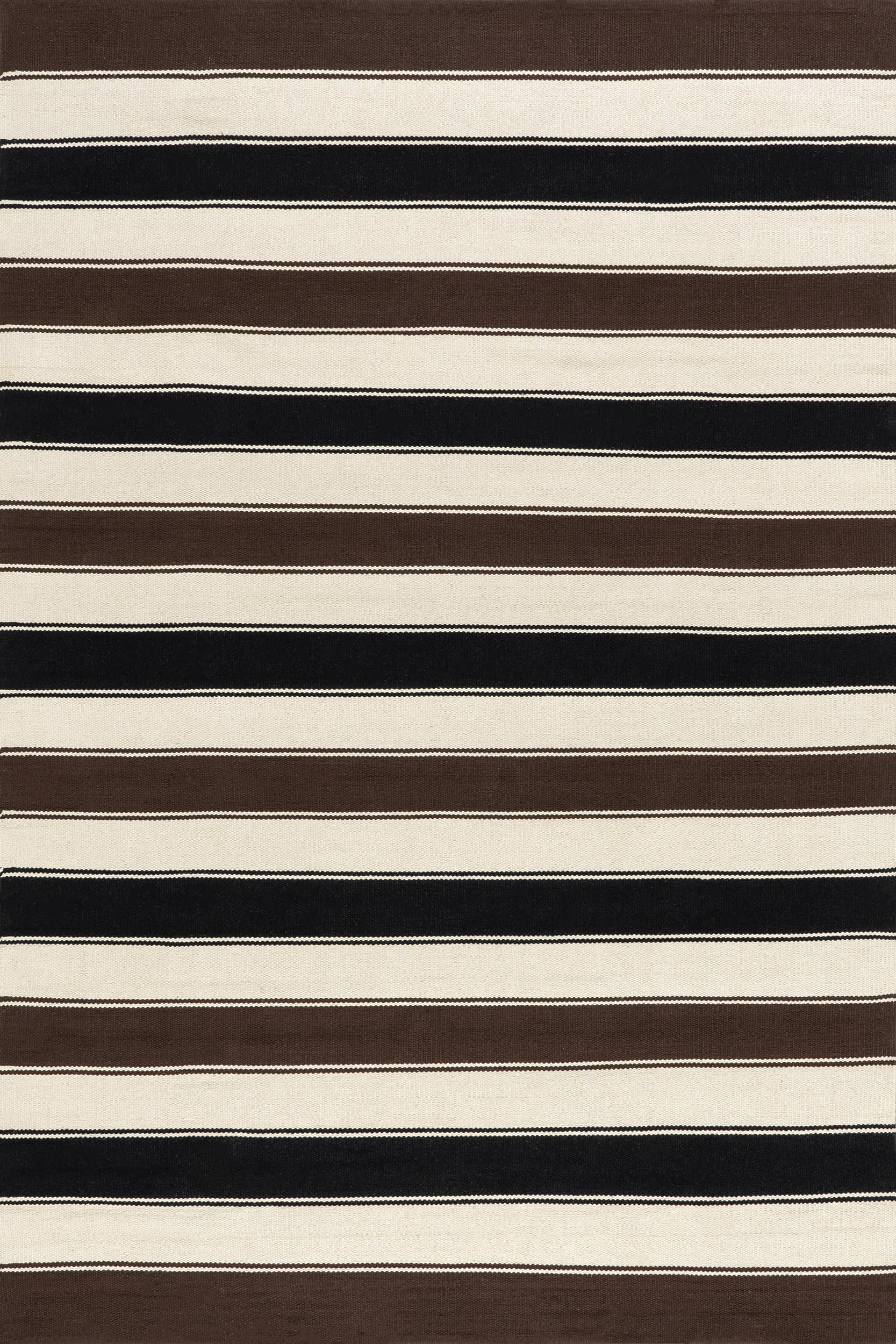Quest Striped Cotton Rug | Multicolor