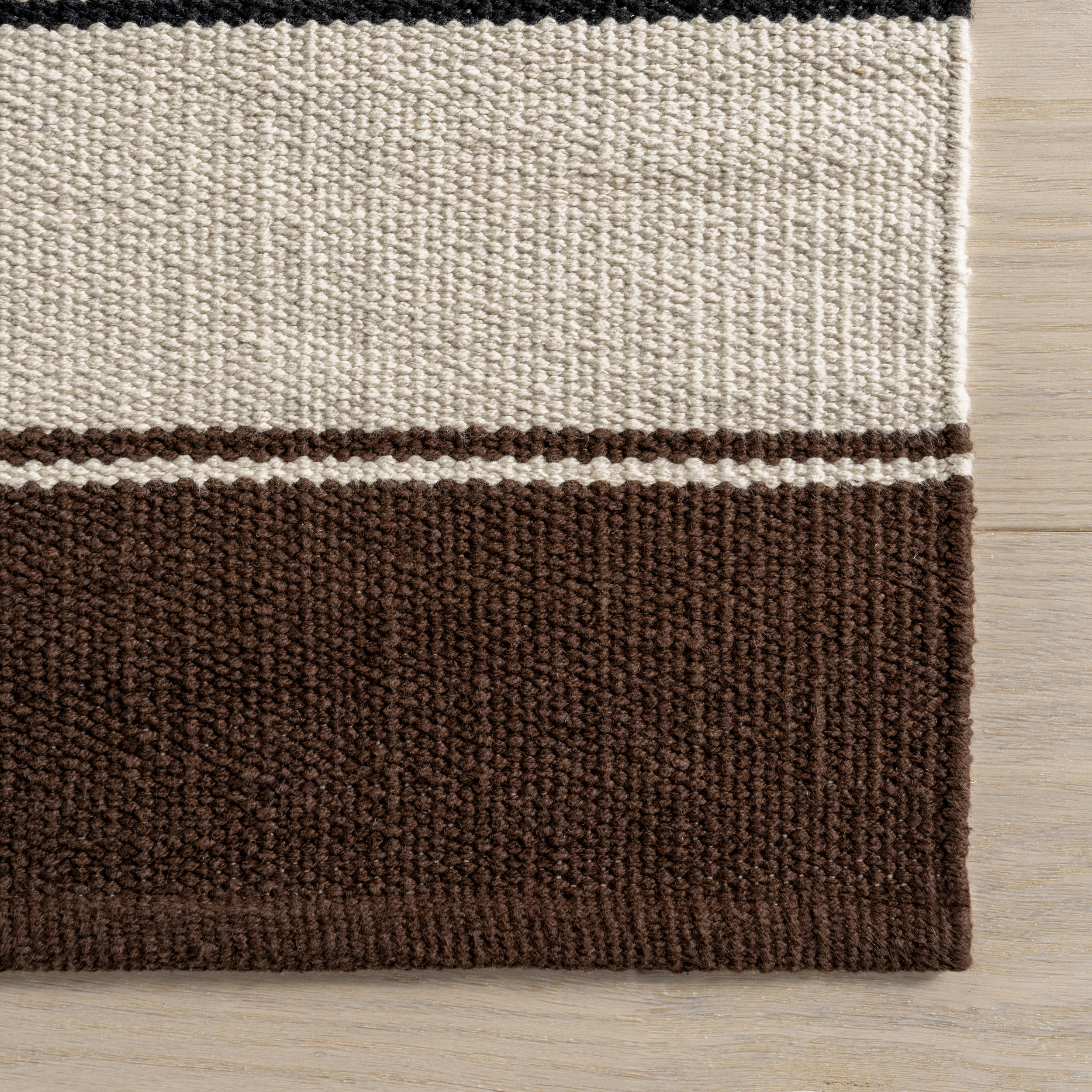 Quest Striped Cotton Rug | Multicolor - Image 4