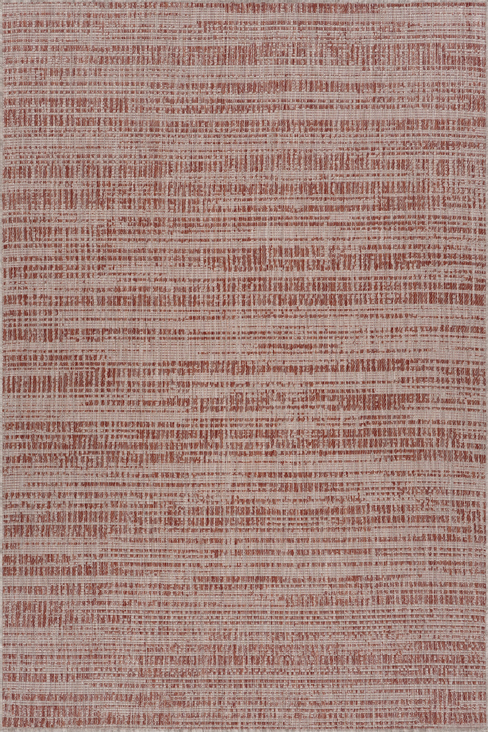 Raaena Abstract Solid Indoor/Outdoor Rug | Red