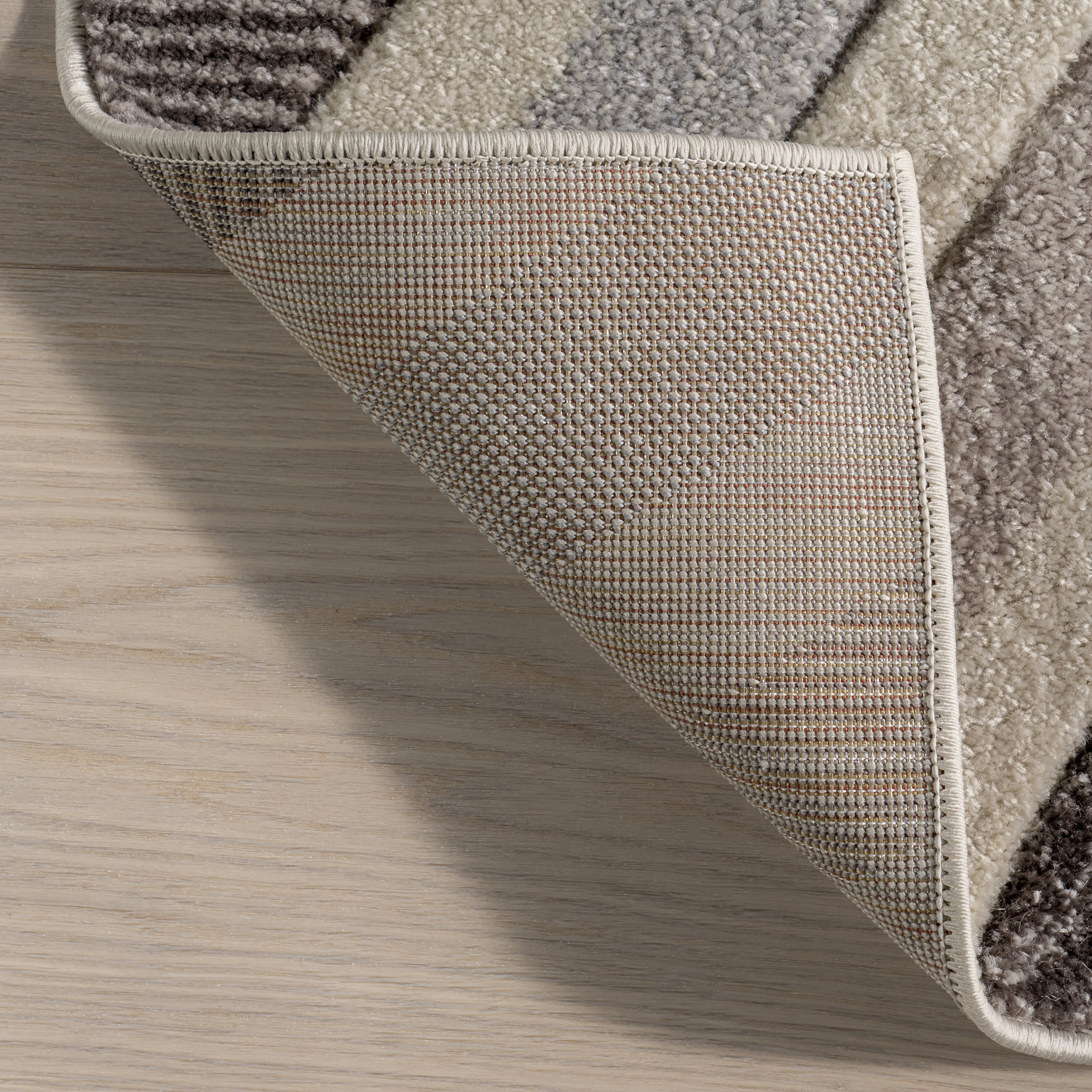 Radiant Chevrons Rug | Grey - Image 5