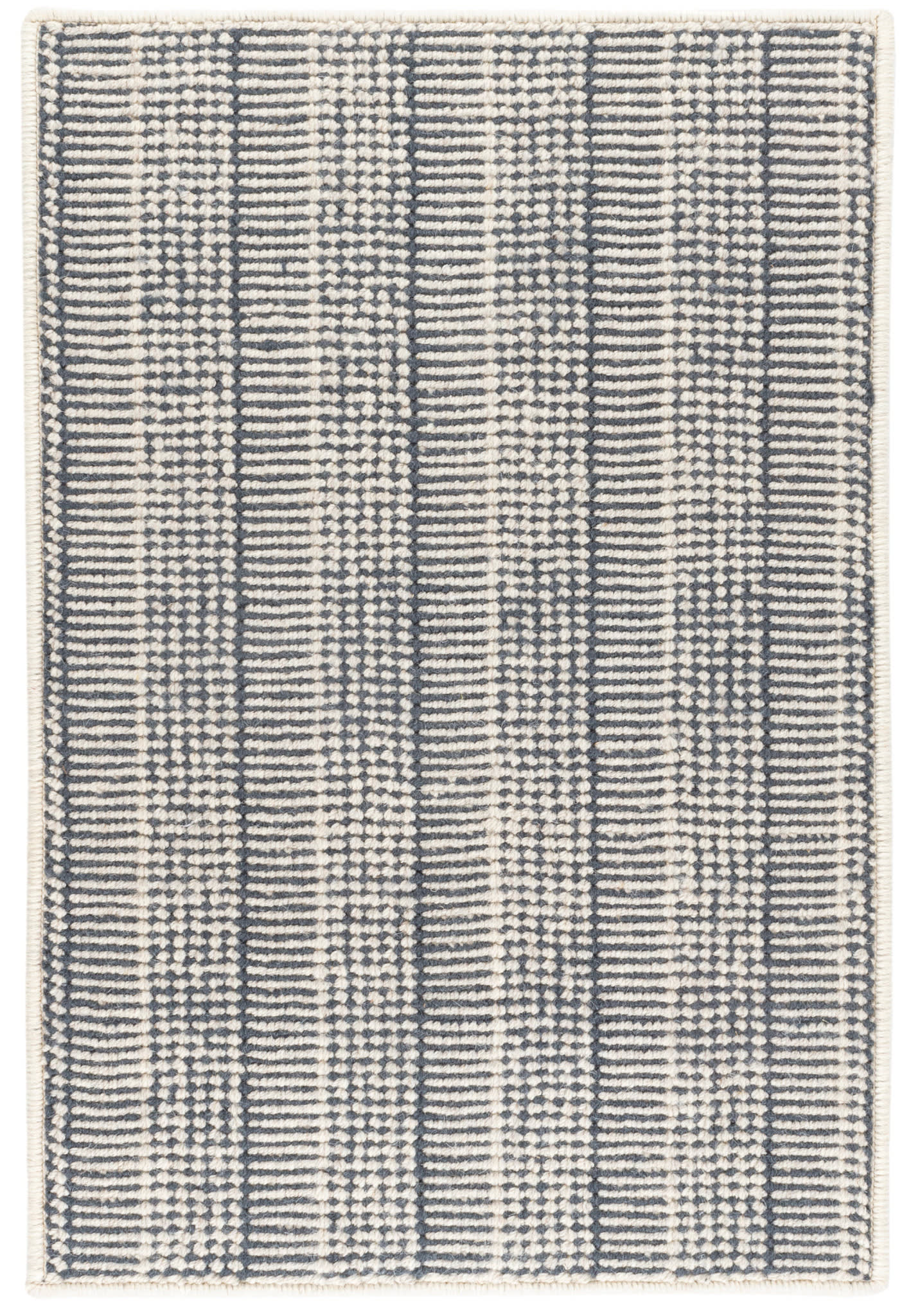 Raffa Woven Wool Custom Rug | Navy
