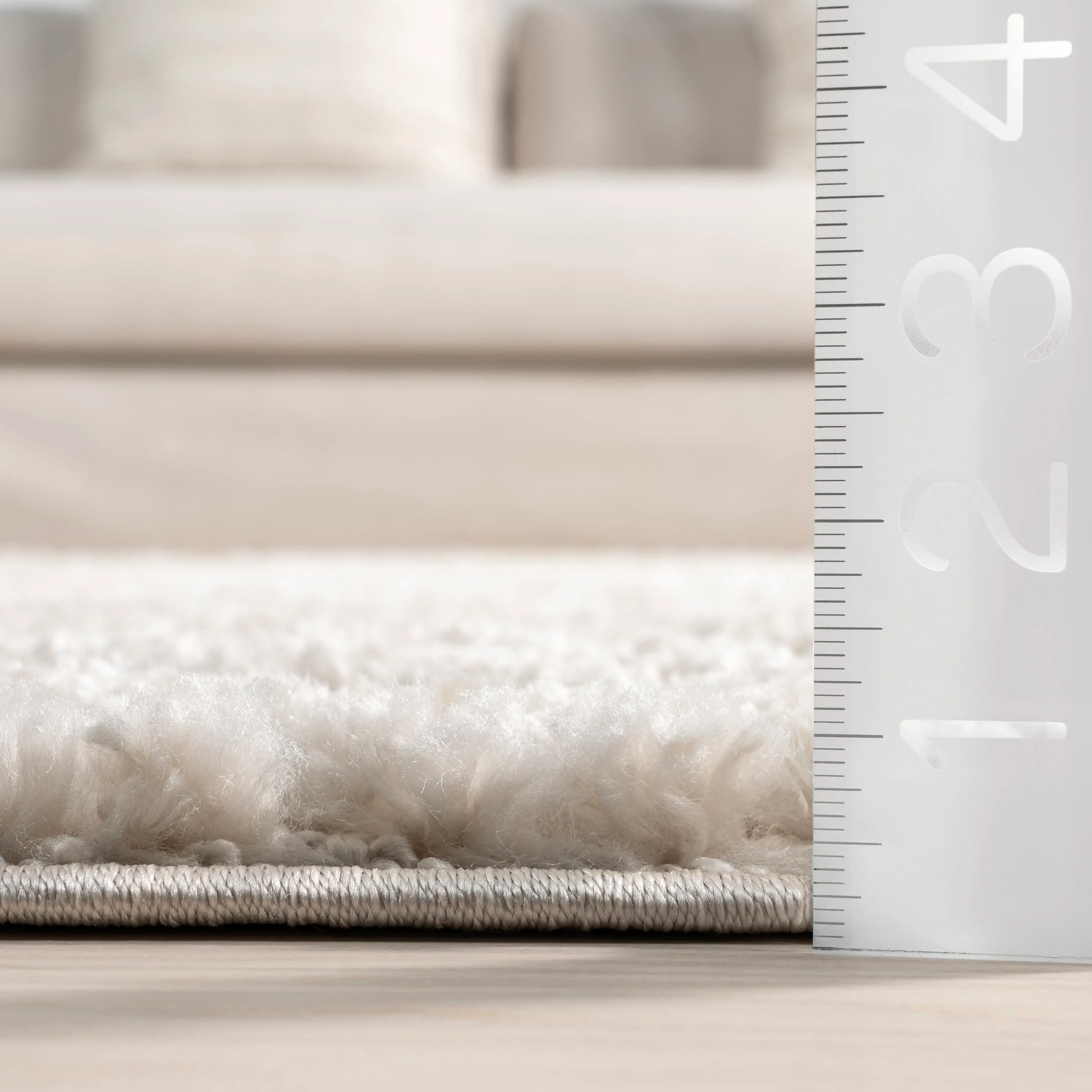 Ramira Raised Trellis Rug | Ivory - Image 5