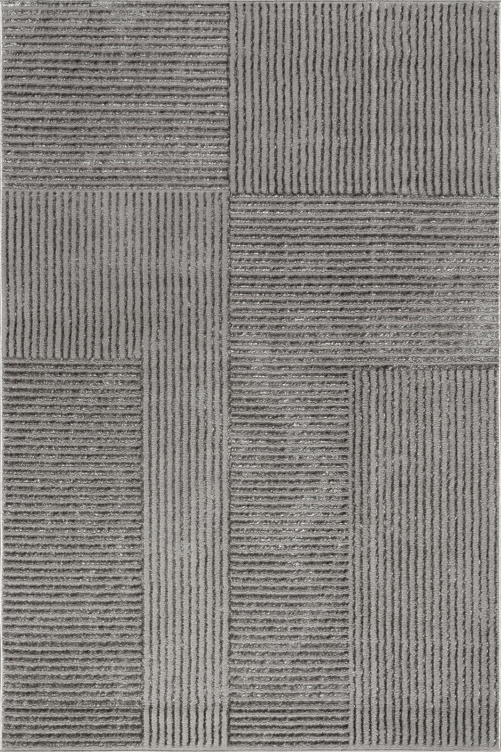 Rashida Geometric Rug | Grey