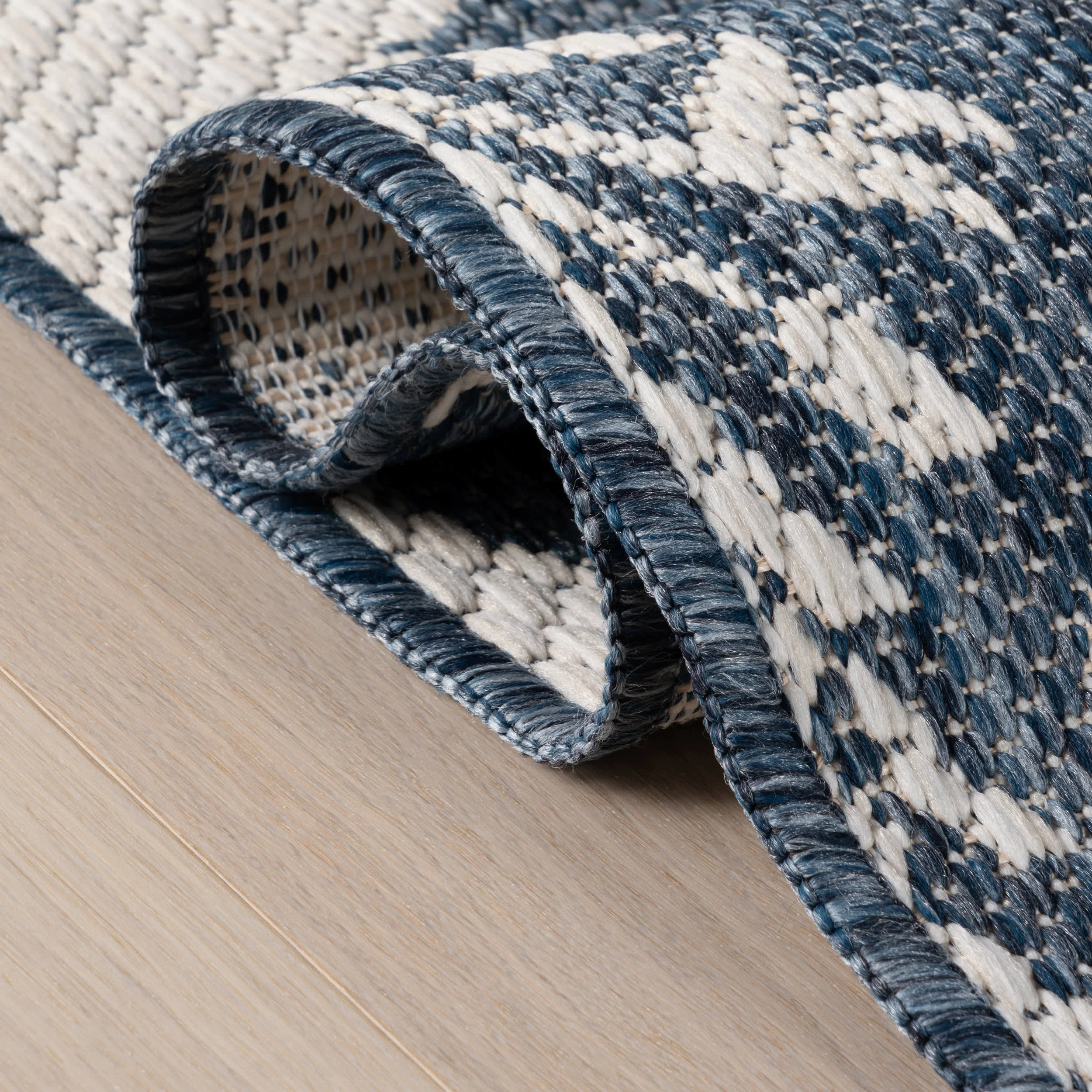 Rayena Traditional Paisley Indoor/Outdoor Rug | Blue - Image 10