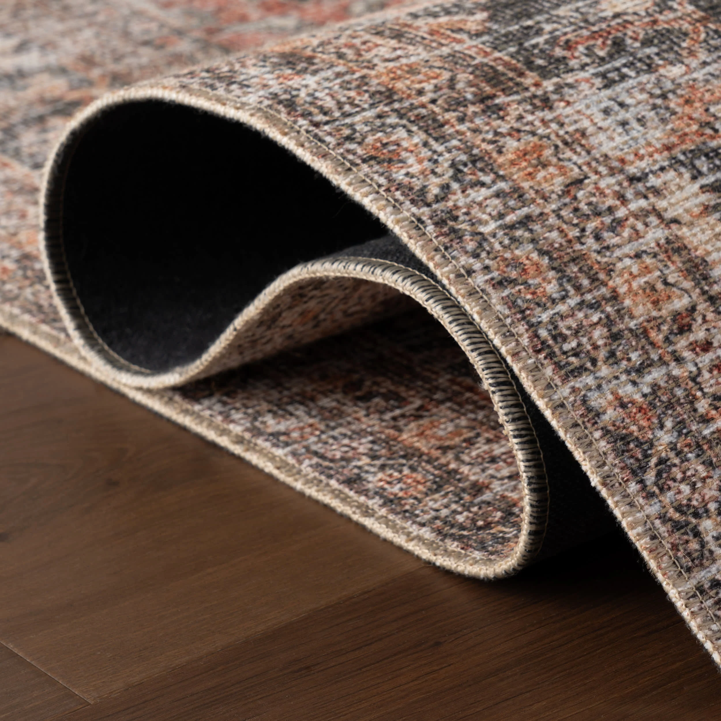 Red Bank Antiqued Jute-Blend Rug | Multicolor - Image 11