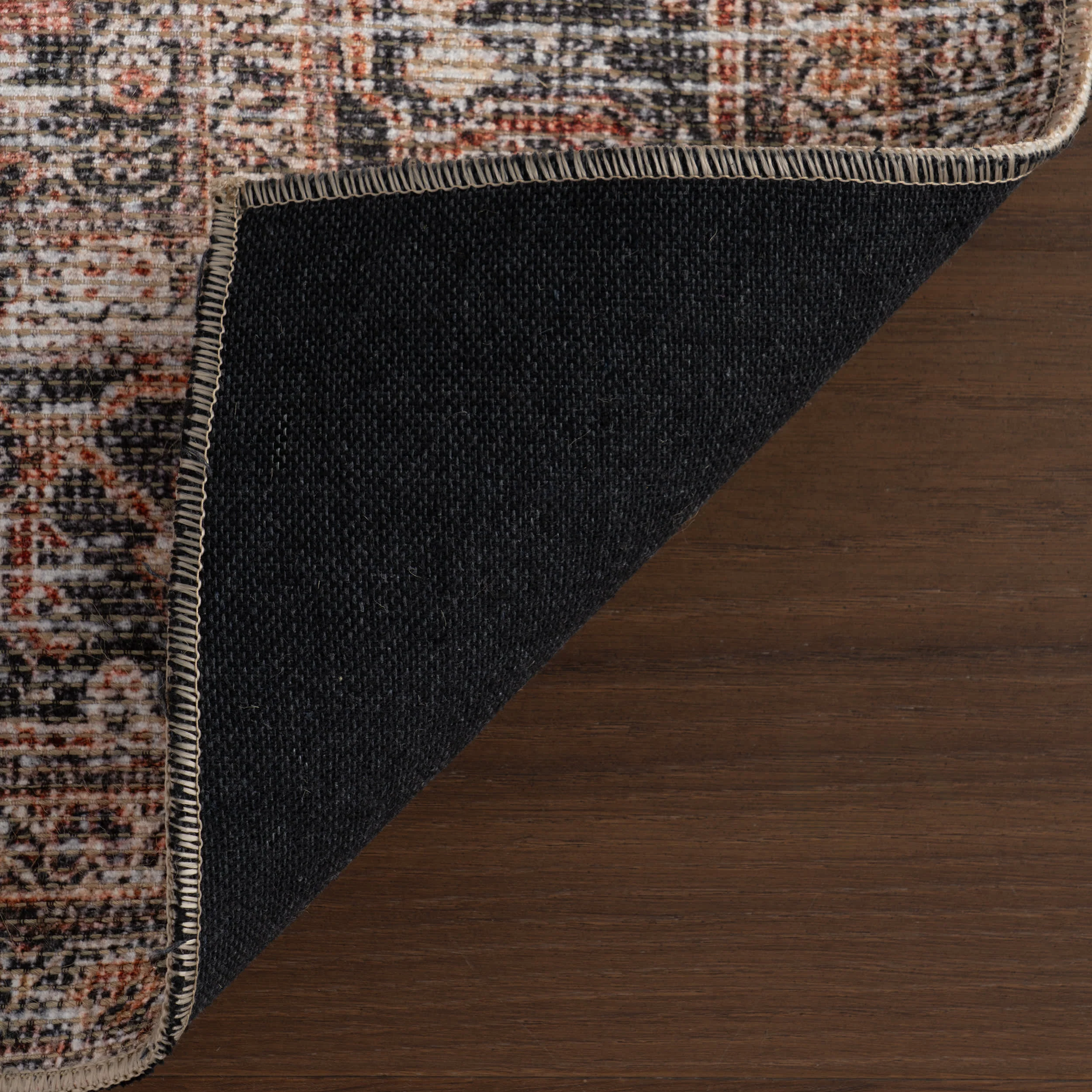 Red Bank Antiqued Jute-Blend Rug | Multicolor - Image 8