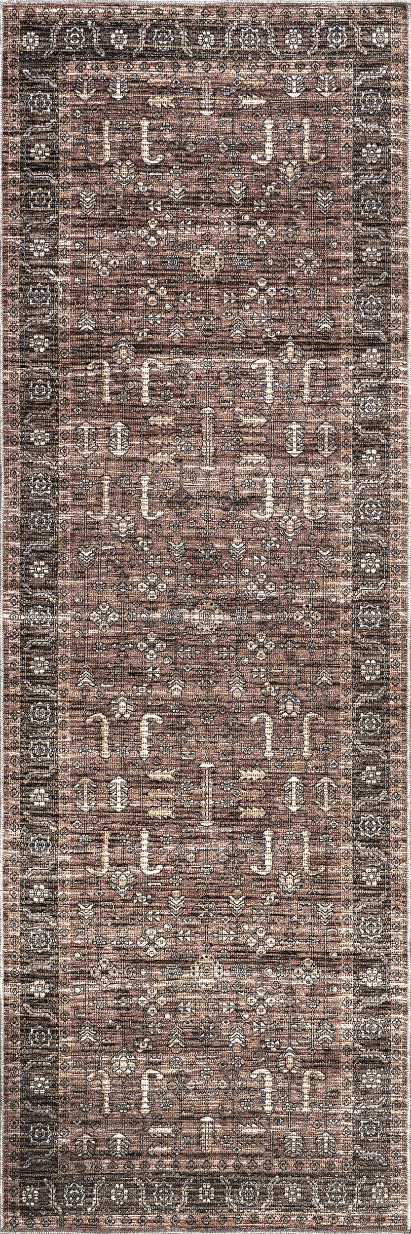 Redwood Vintage Washable Rug | Taupe