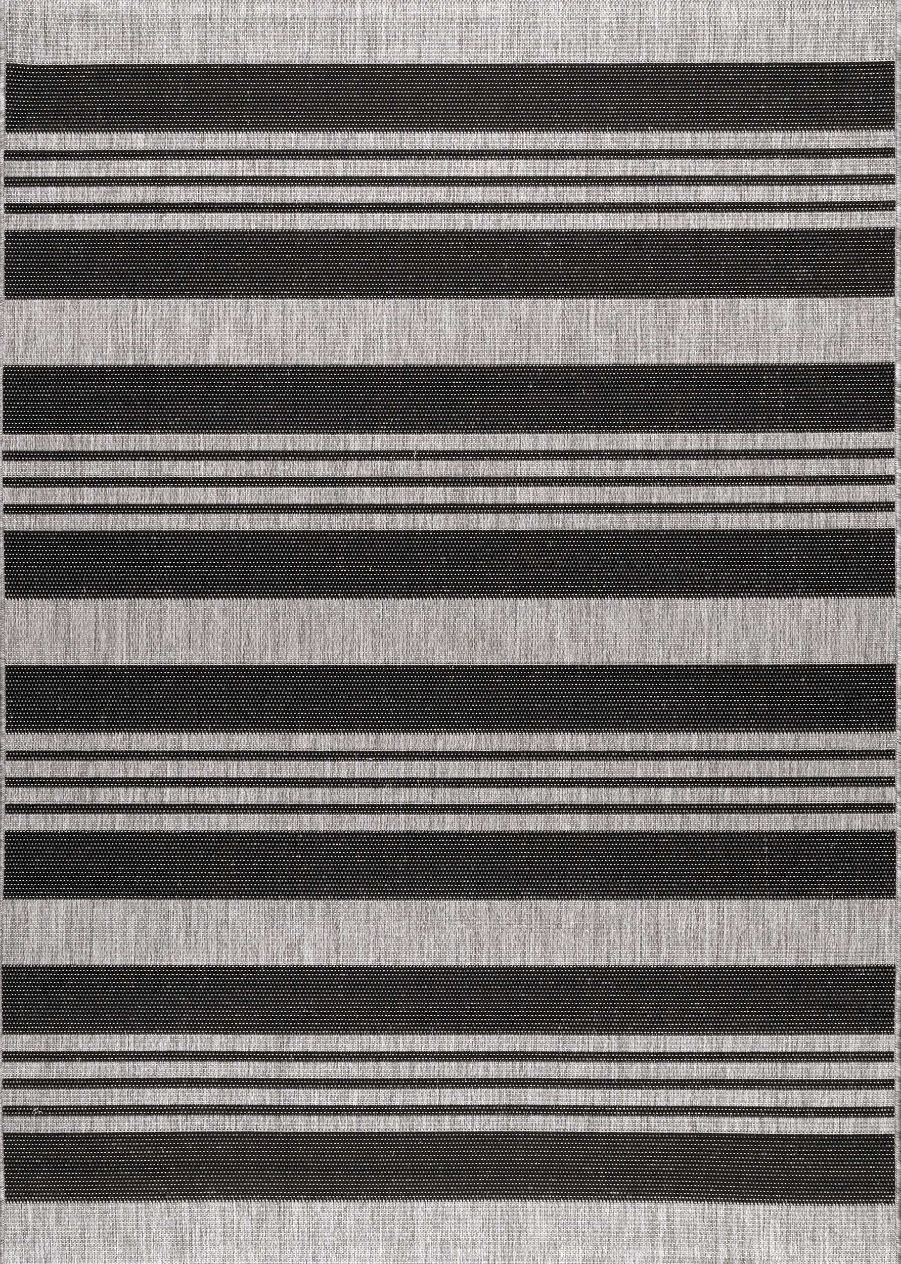 Regency Stripes Indoor/Outdoor Rug | Grey