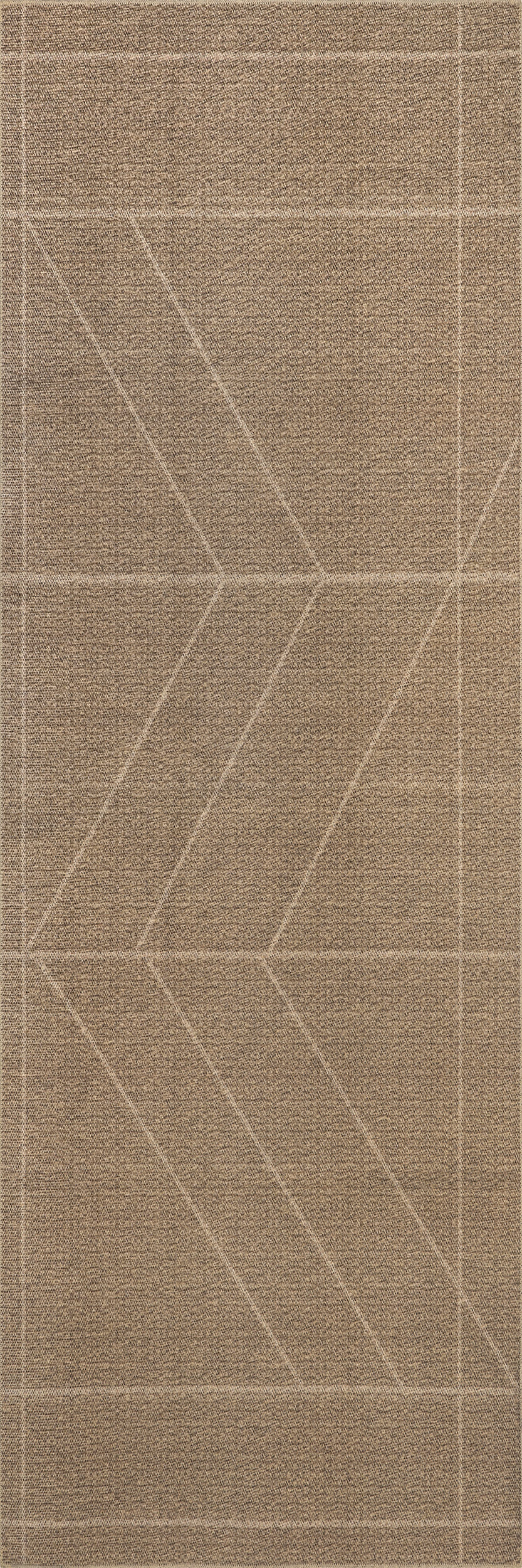 Renie Easy-Jute Washable Geometric Rug | Natural