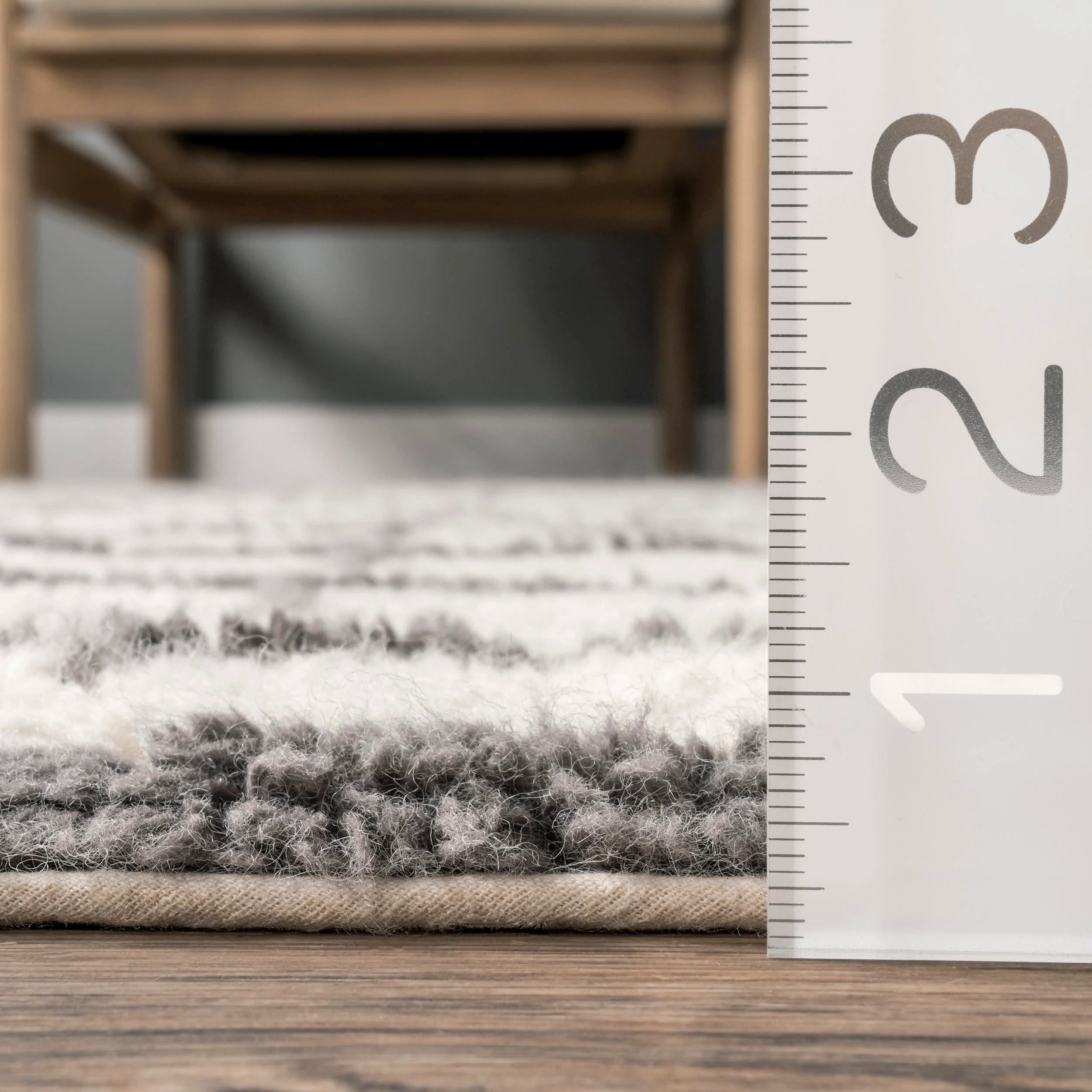 Rhea Wool Washable Rug | Ivory - Image 5