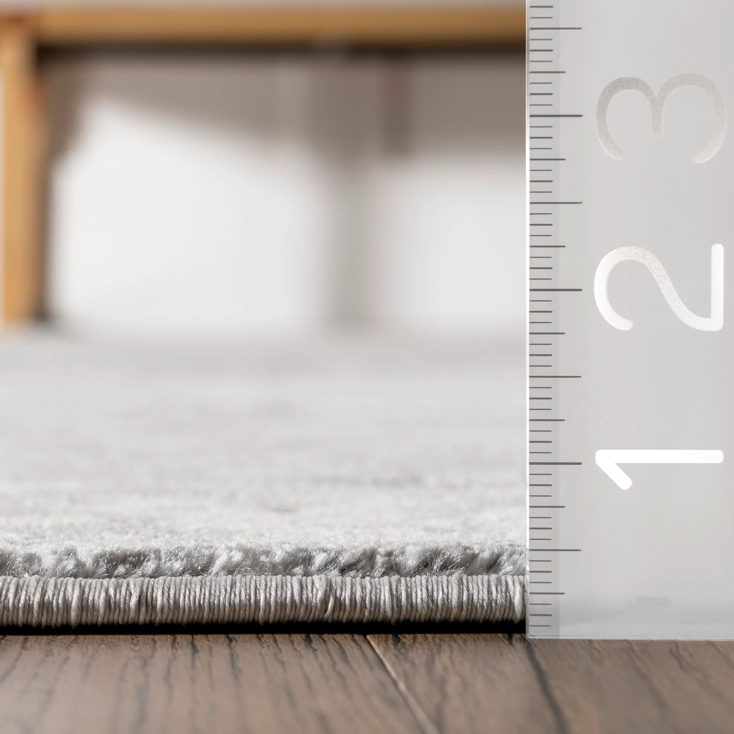 Ricki Mottled Abstract Rug | Grey - Image 5