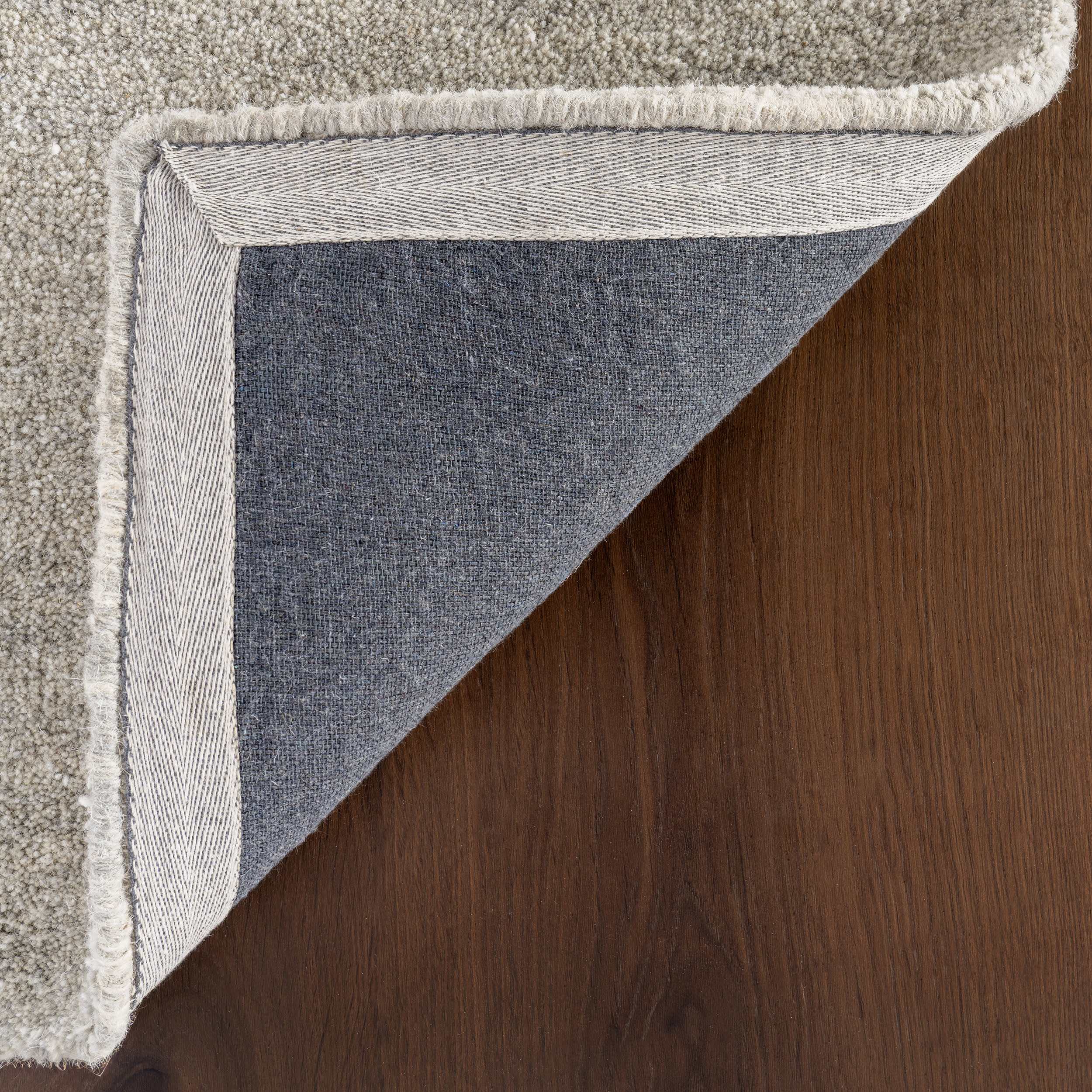 Ridgewood Wool Monochromatic Rug | Blue Grey - Image 7