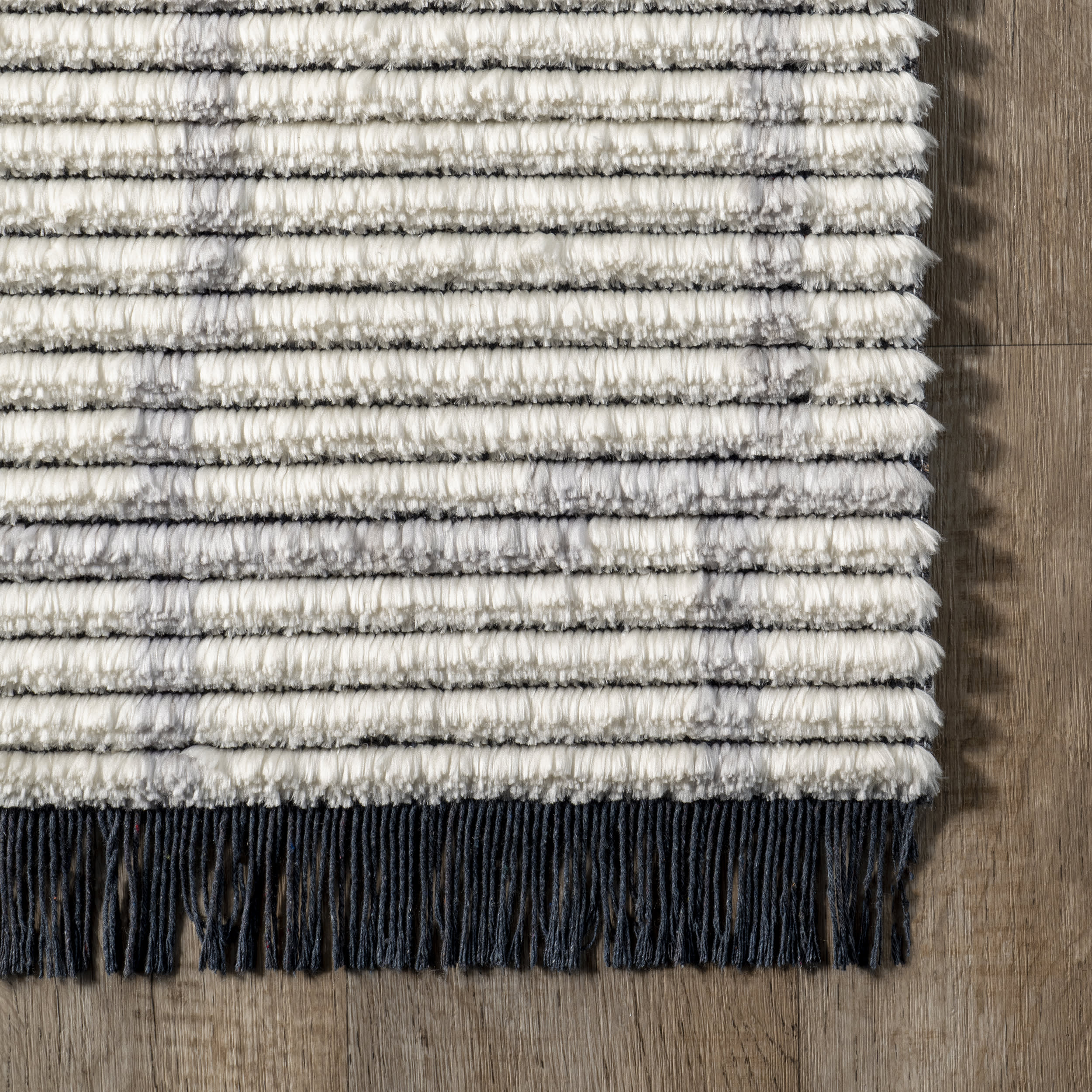 Riley Broken Squares Rug | Beige - Image 3