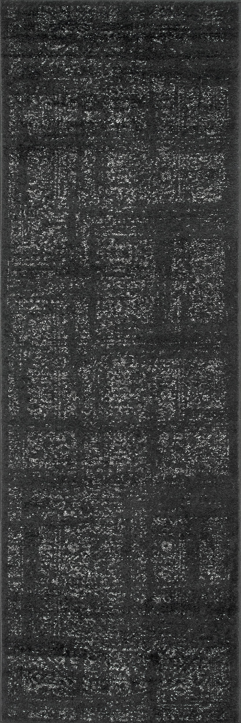 Ring Around The Rosette Rug | Black