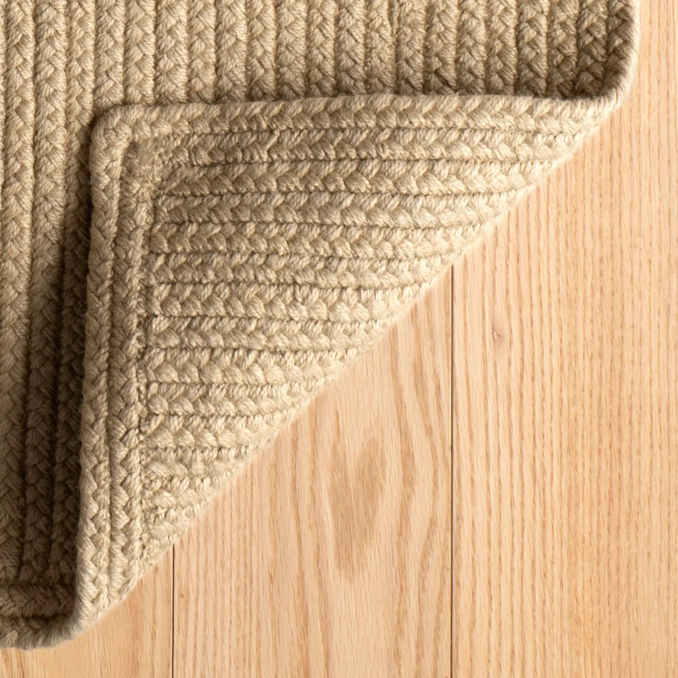 Rio Braided Handwoven Indoor/Outdoor Rug | Neutral - Image 4