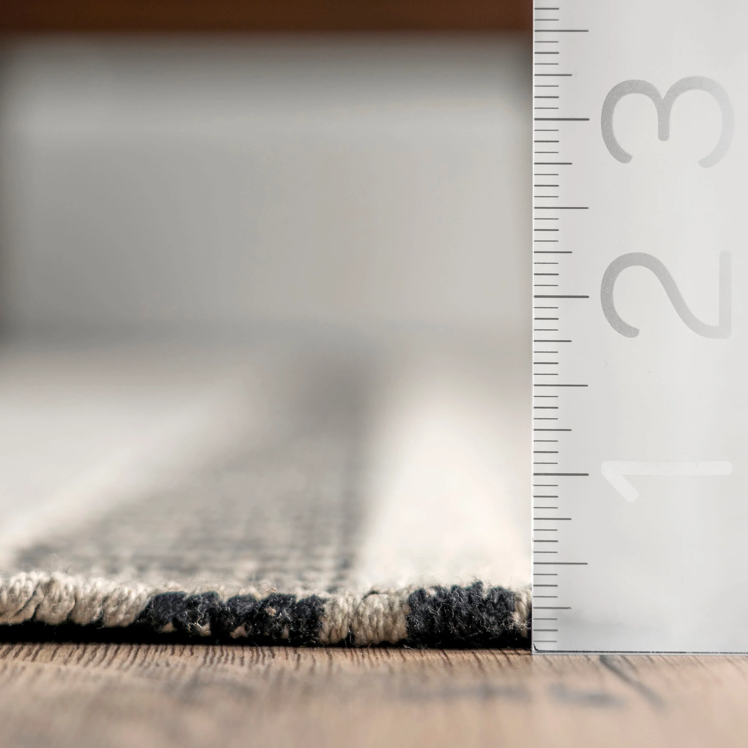 Rita Striped Waves Rug | Grey - Image 5