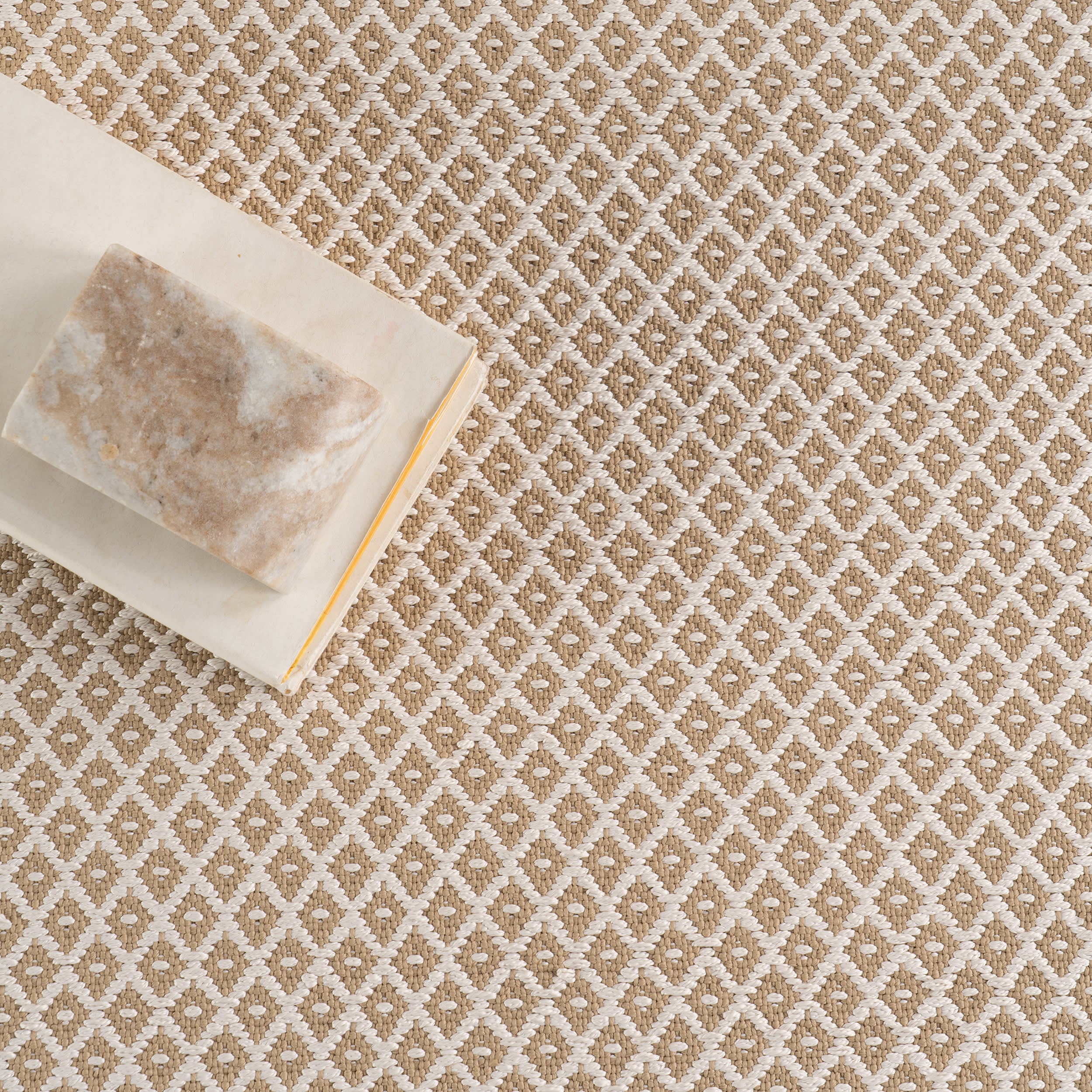 Riviera Handwoven Indoor/Outdoor Rug | Khaki - Image 3