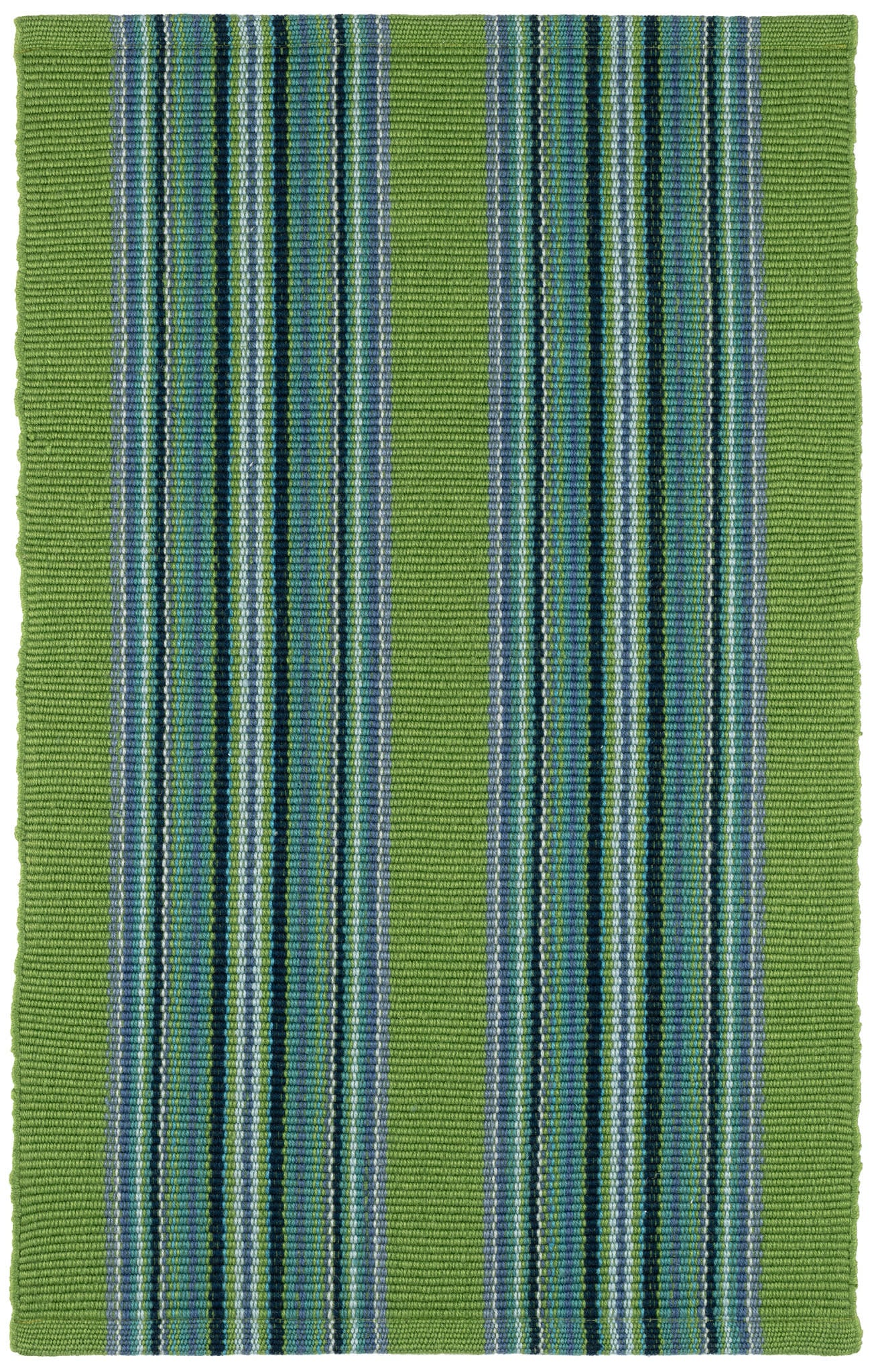 Road Runner Handwoven Indoor/Outdoor Rug | Green