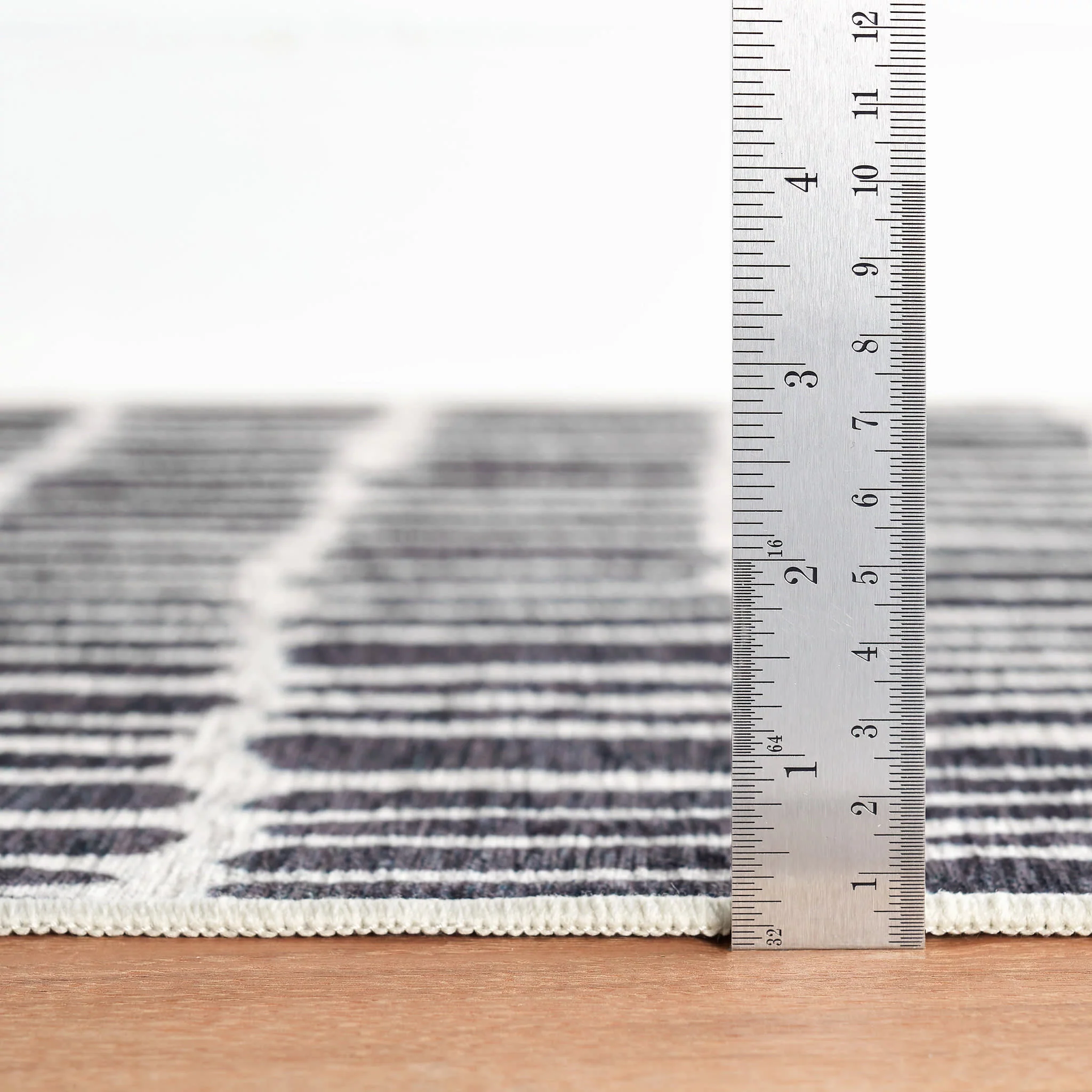 Roark Machine Washable Rug | Charcoal - Image 4