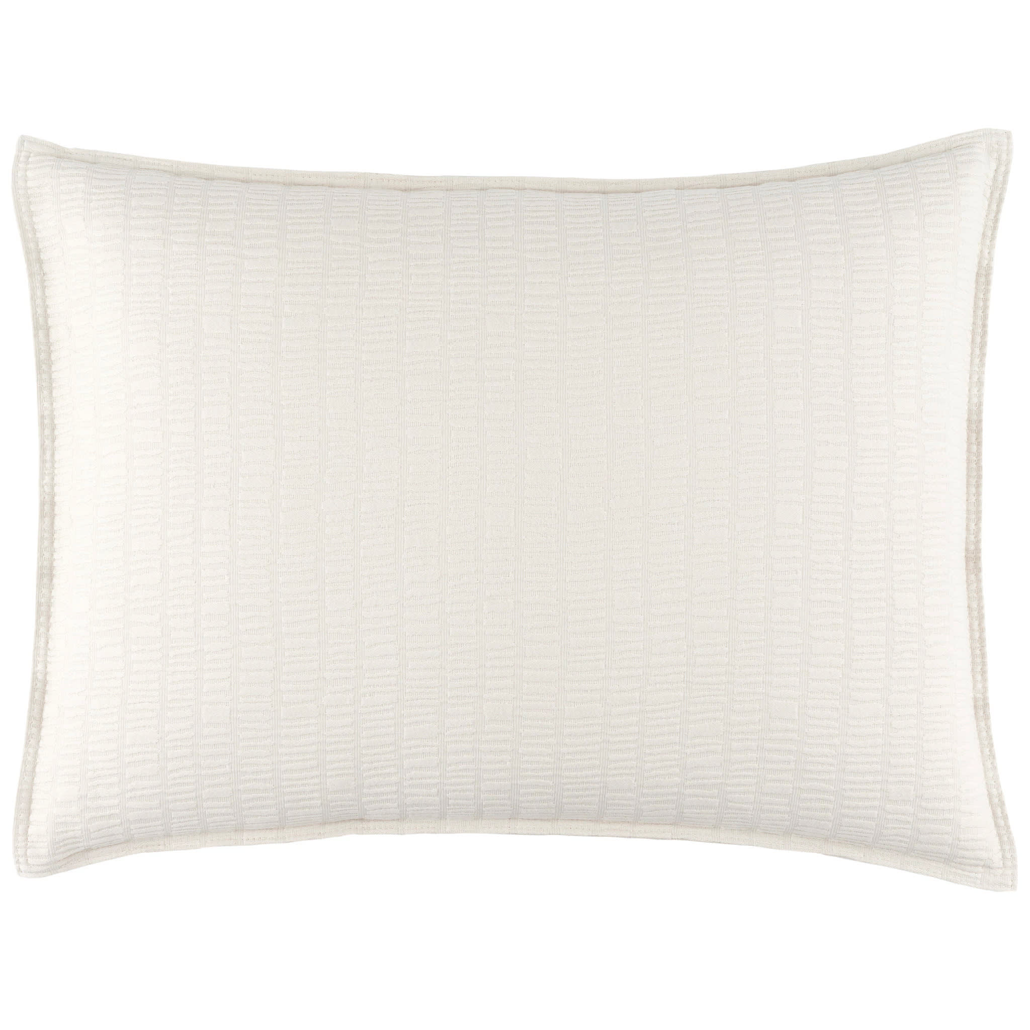 Roark Matelasse Sham | Plaster - Image 3