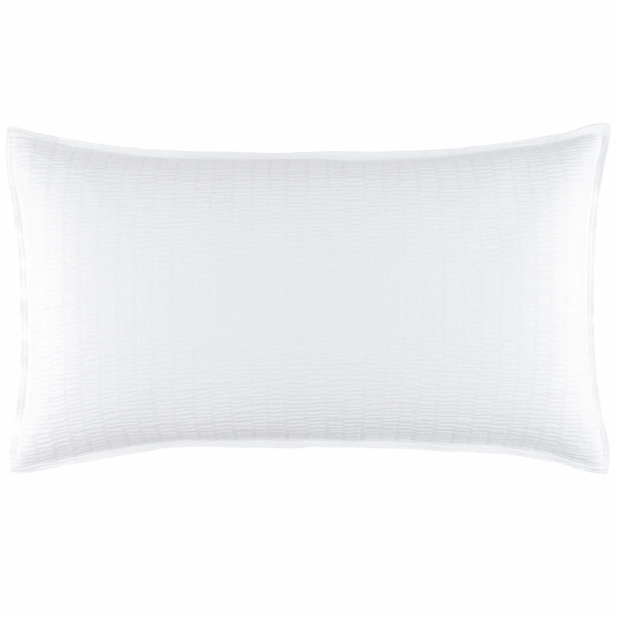Roark Matelasse Sham | White - Image 4