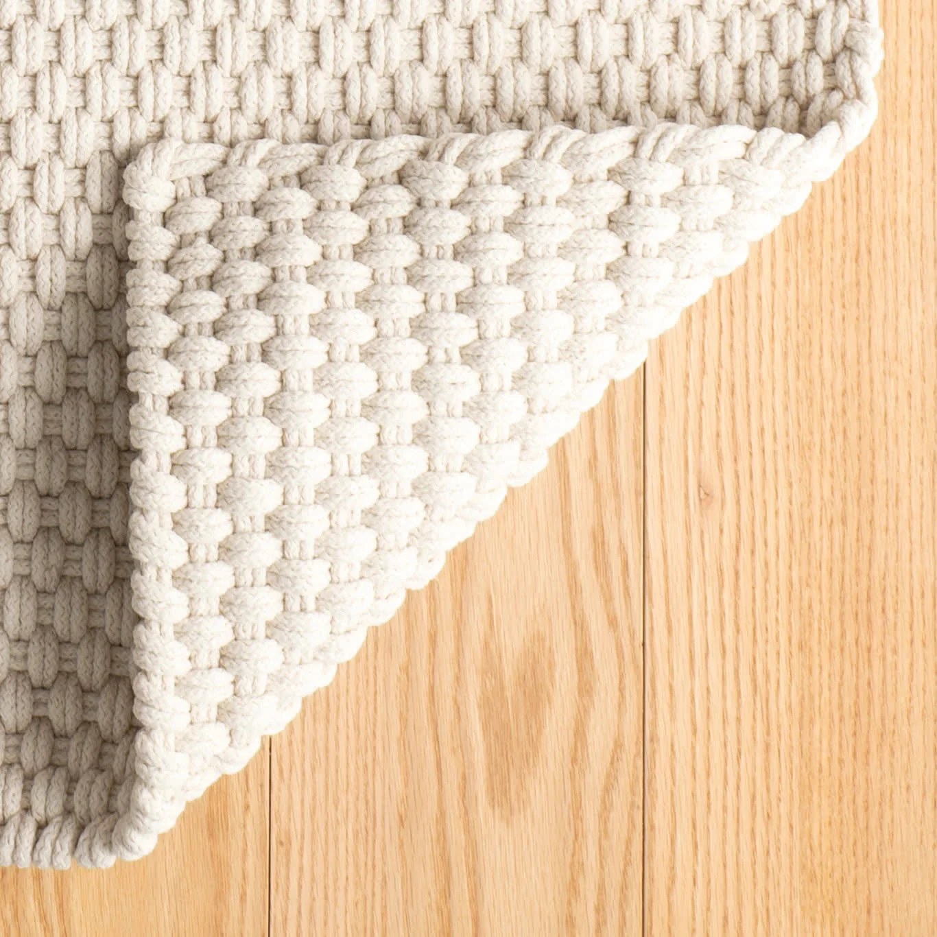 Rope Handwoven Indoor/Outdoor Rug | Ivory - Image 4