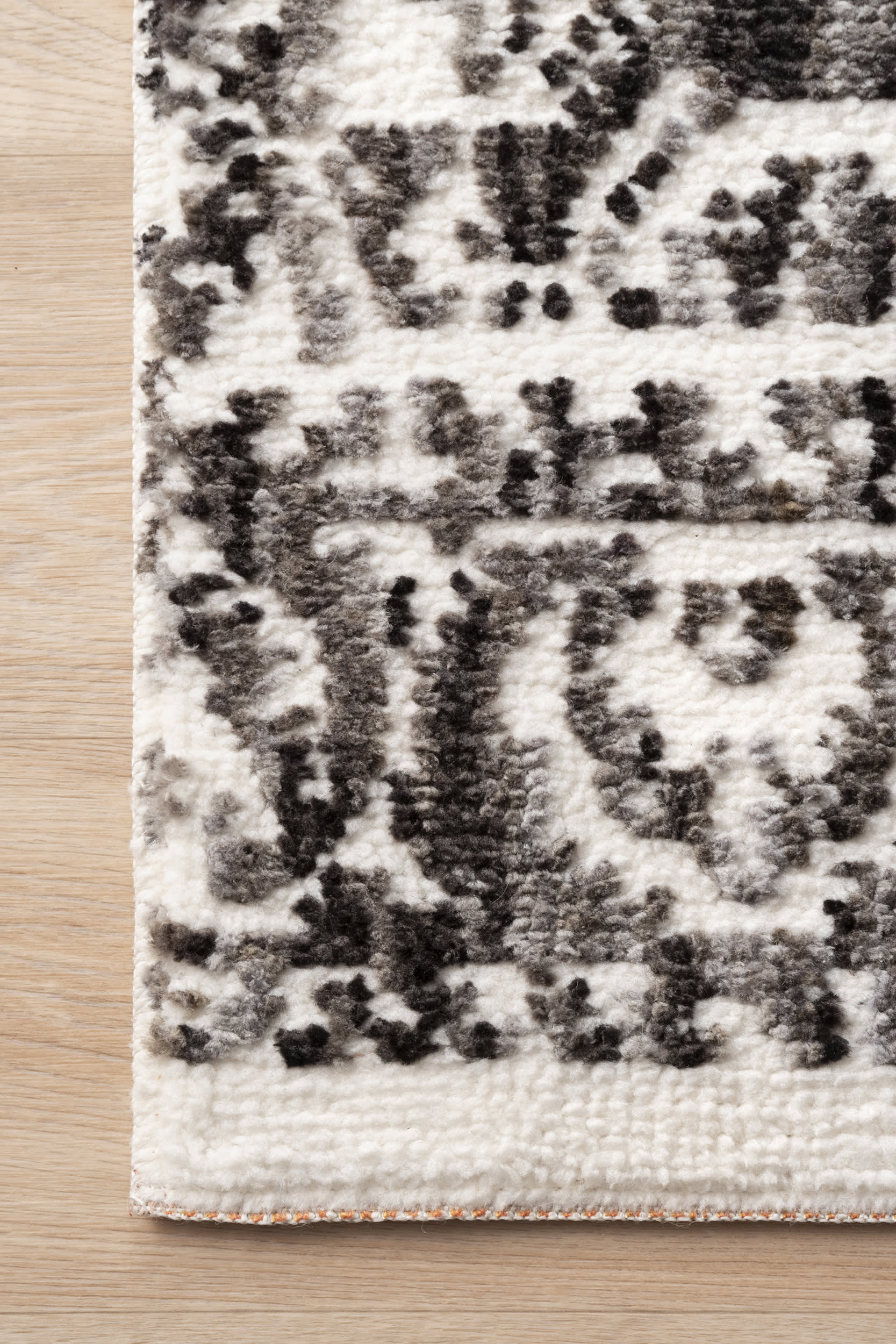 Rosette Medallion Rug | Grey - Image 3
