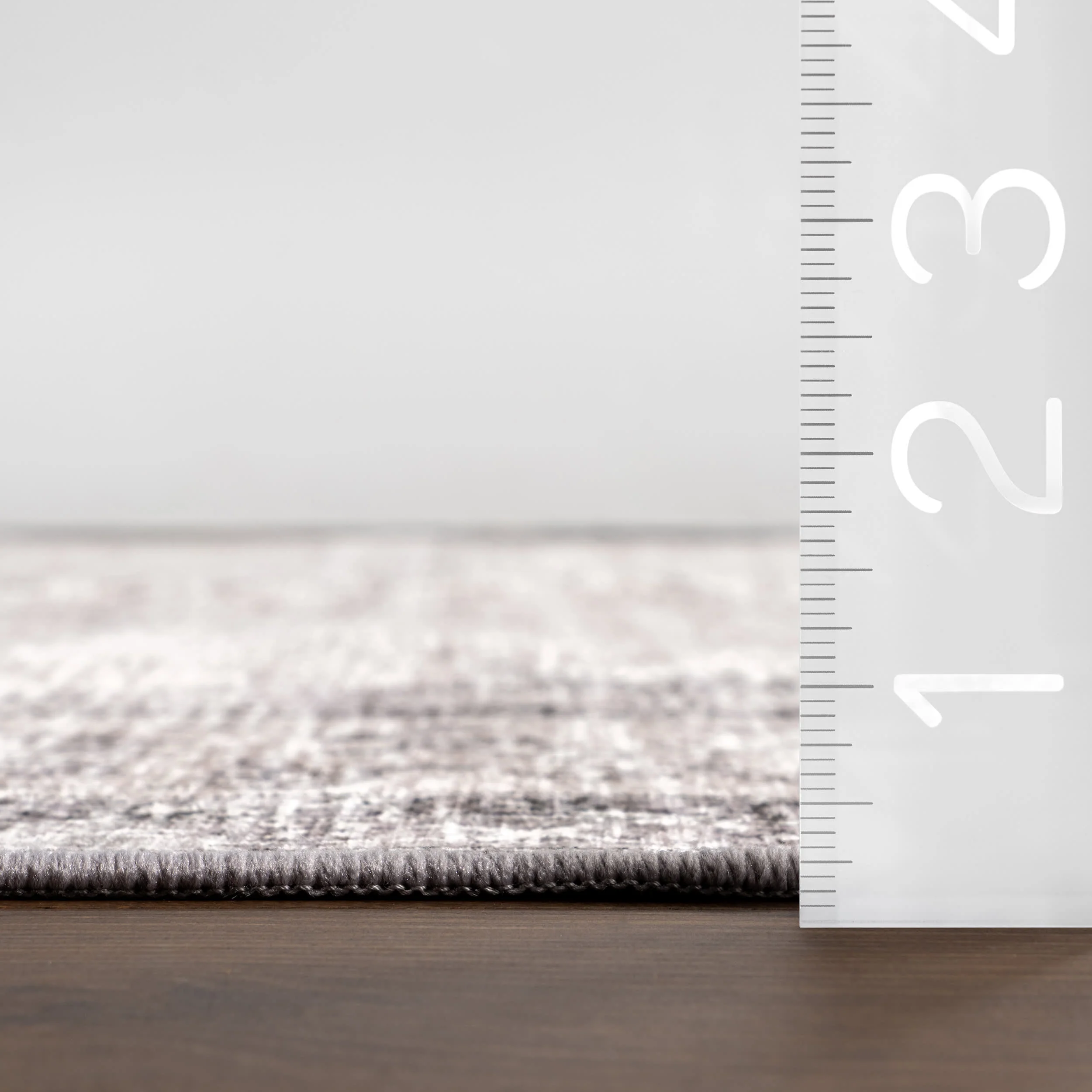 Rosewood Vintage Spill Proof Washable Rug | Ivory - Image 6