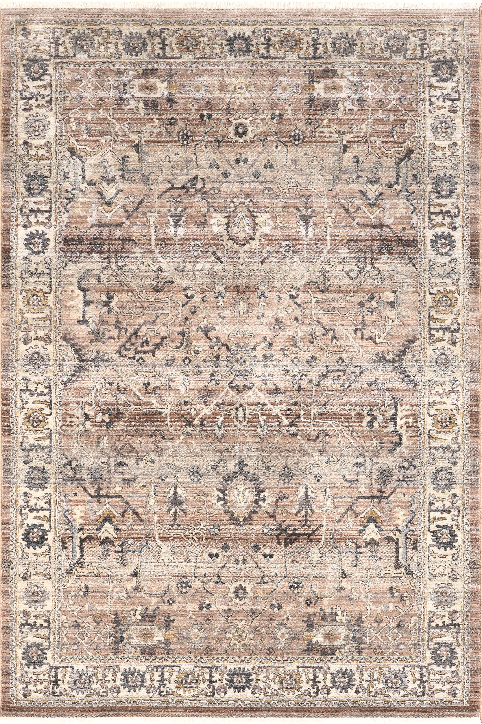 Rubiosa Antique Persian Rug | Rust