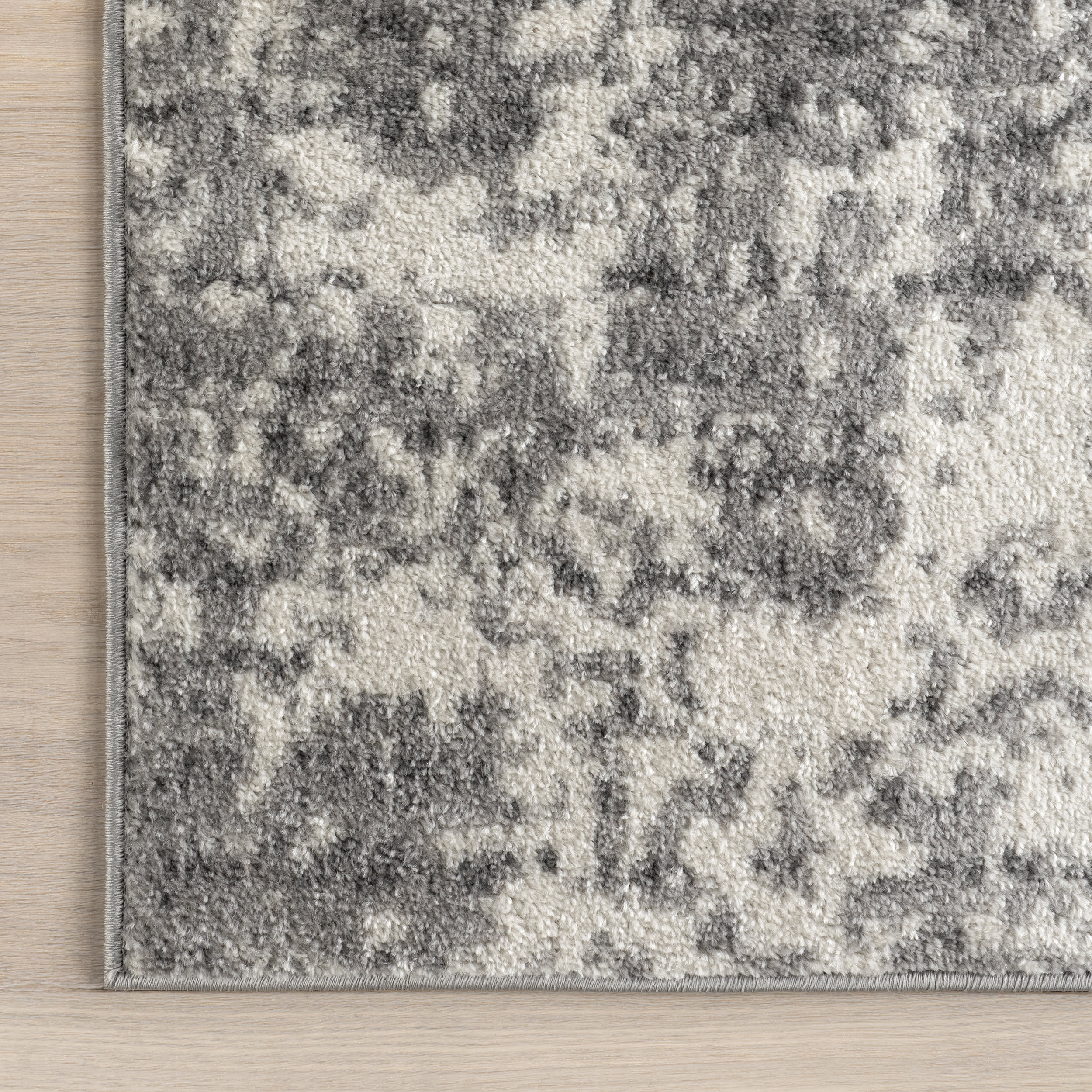Ruby Distressed Mist Rug | Grey - Image 4