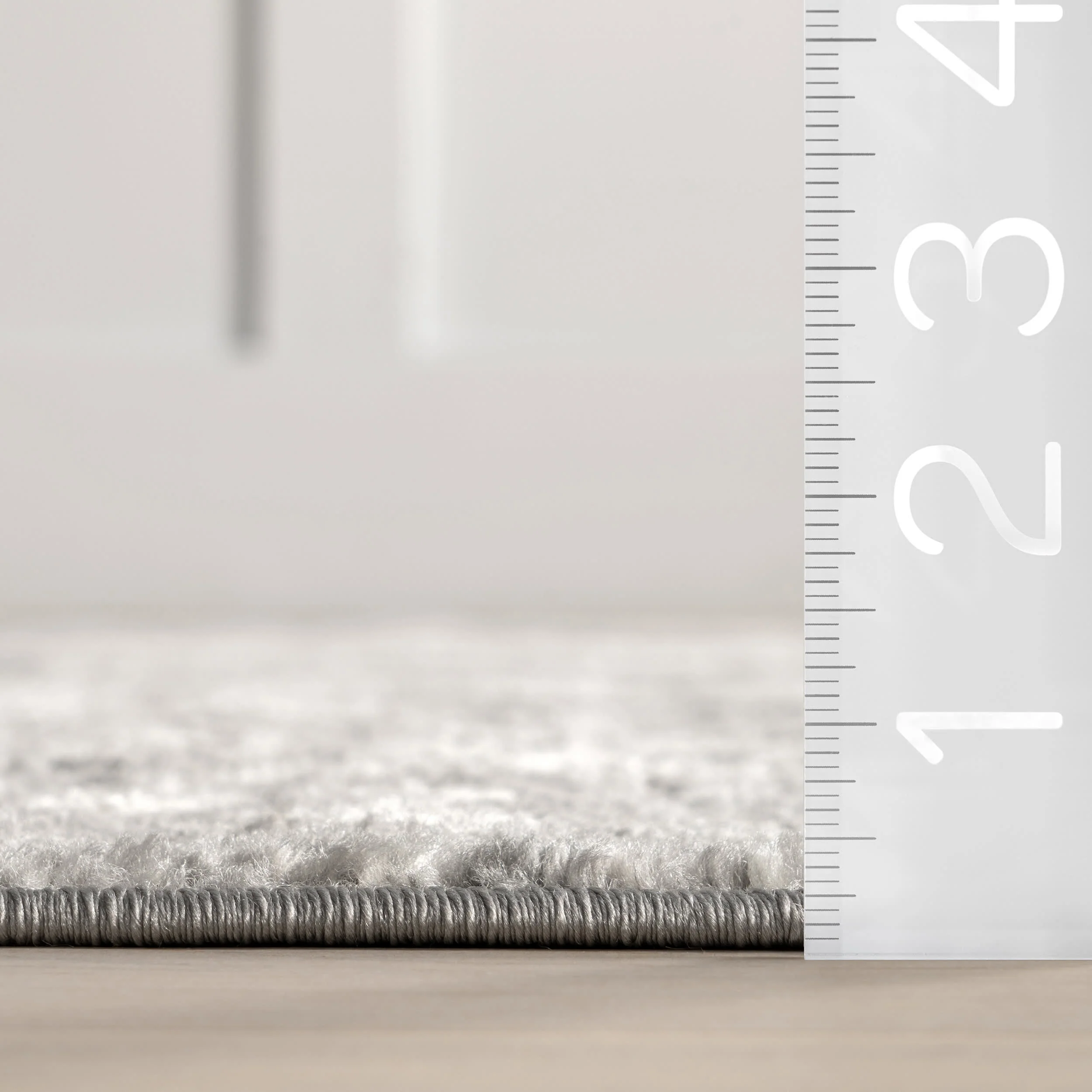 Ruby Distressed Mist Rug | Grey - Image 6