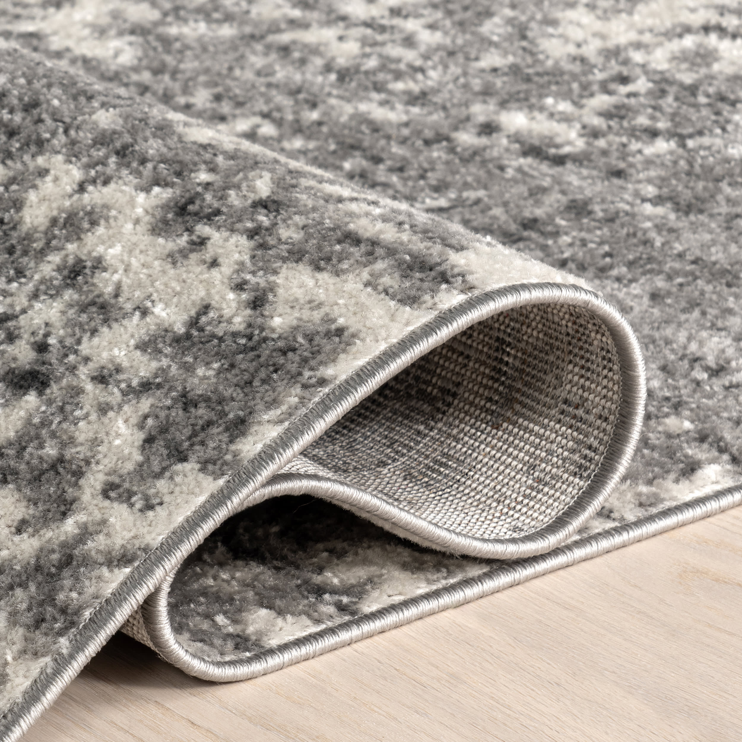 Ruby Distressed Mist Rug | Grey - Image 9