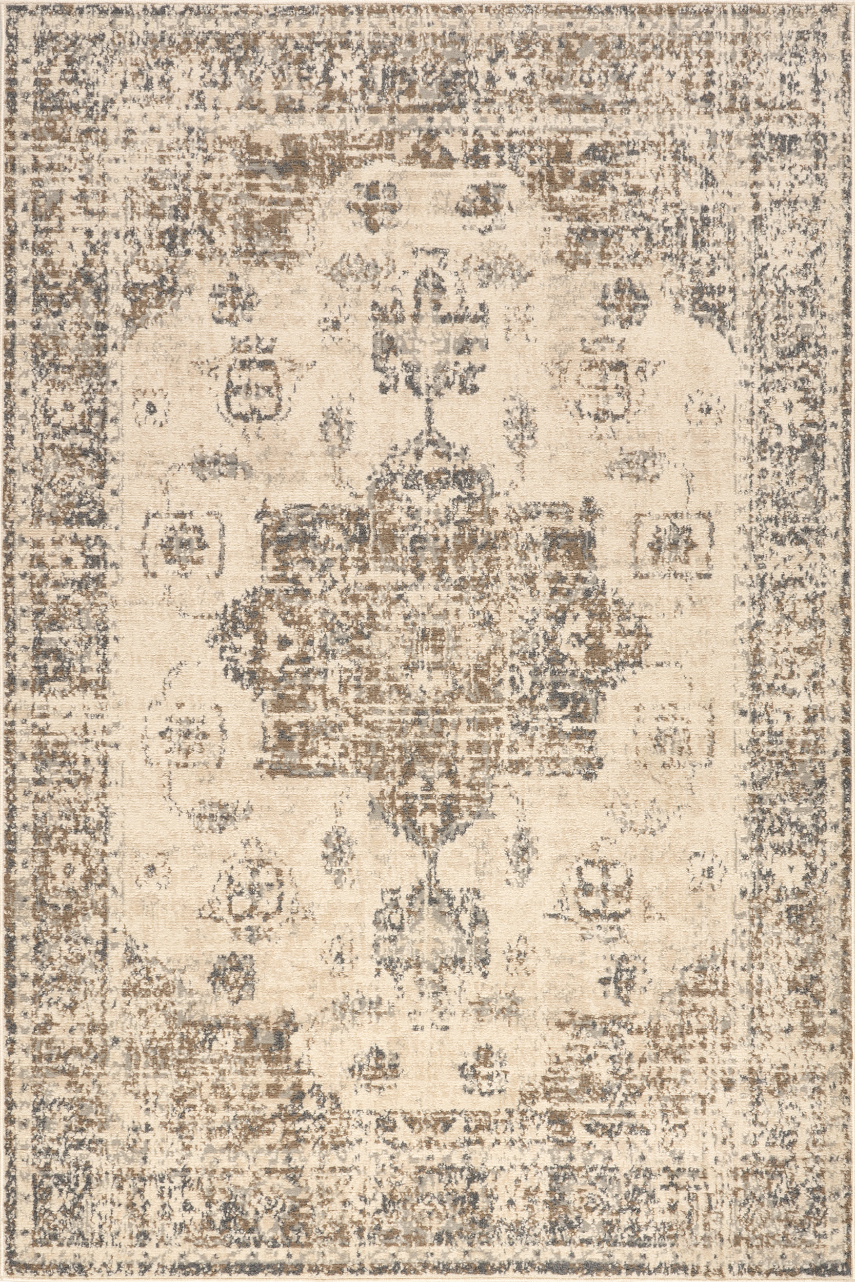 Rumiya Medallion Rug | Beige
