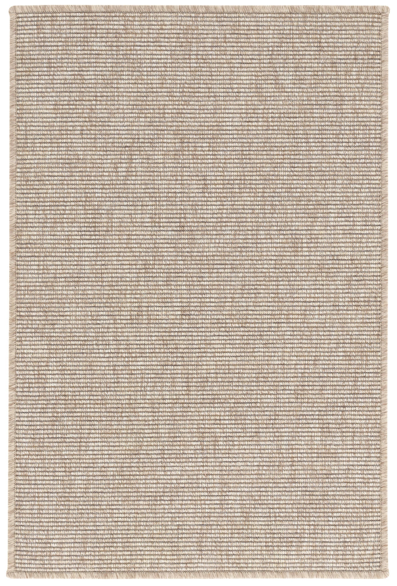 Russell Woven Indoor/Outdoor Custom Rug | Khaki