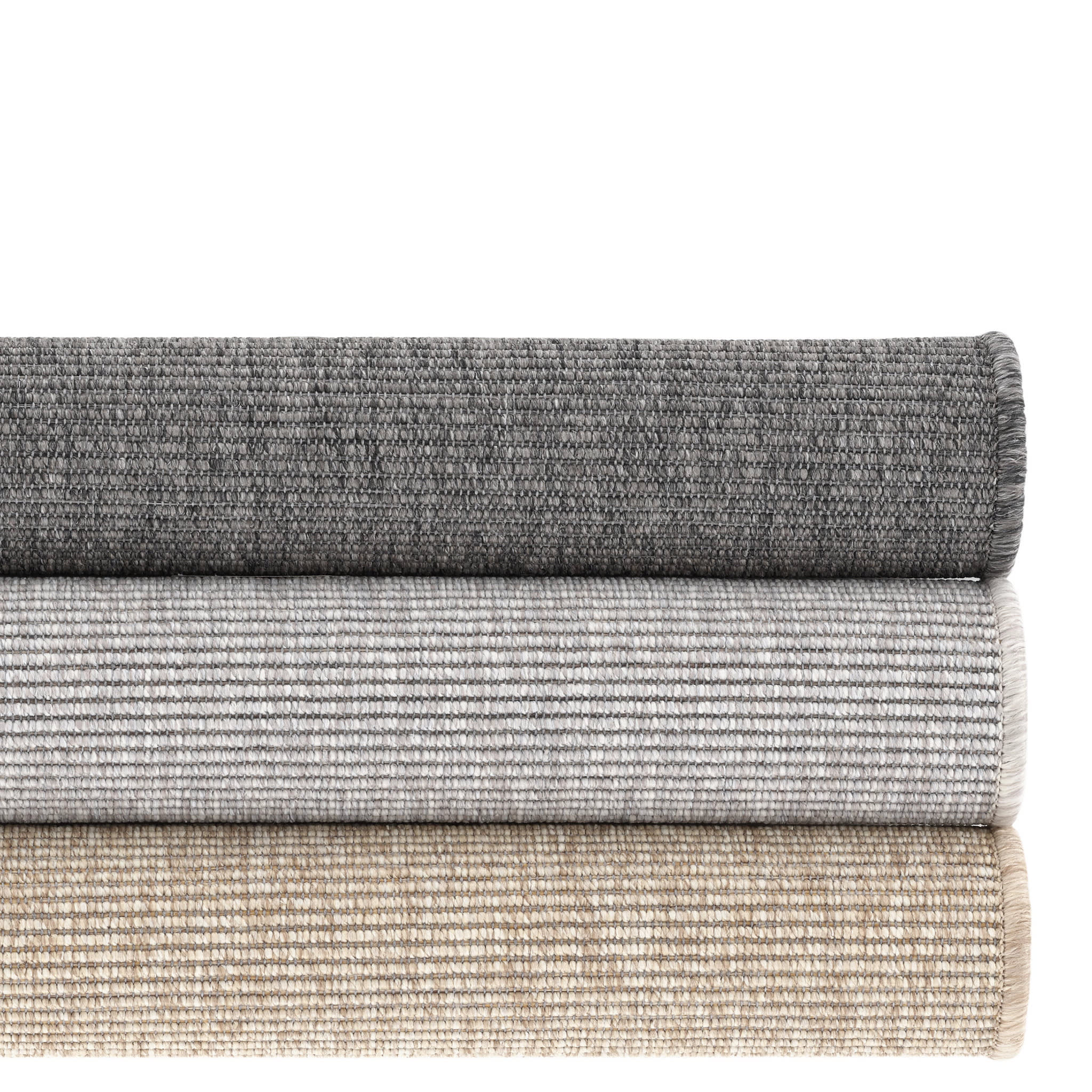 Russell Woven Indoor/Outdoor Custom Rug | Platinum - Image 6