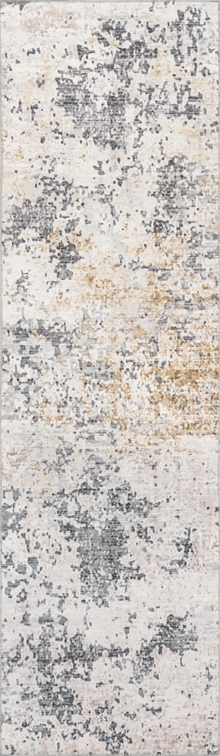 Ruth Washable Splatter Rug | Ivory
