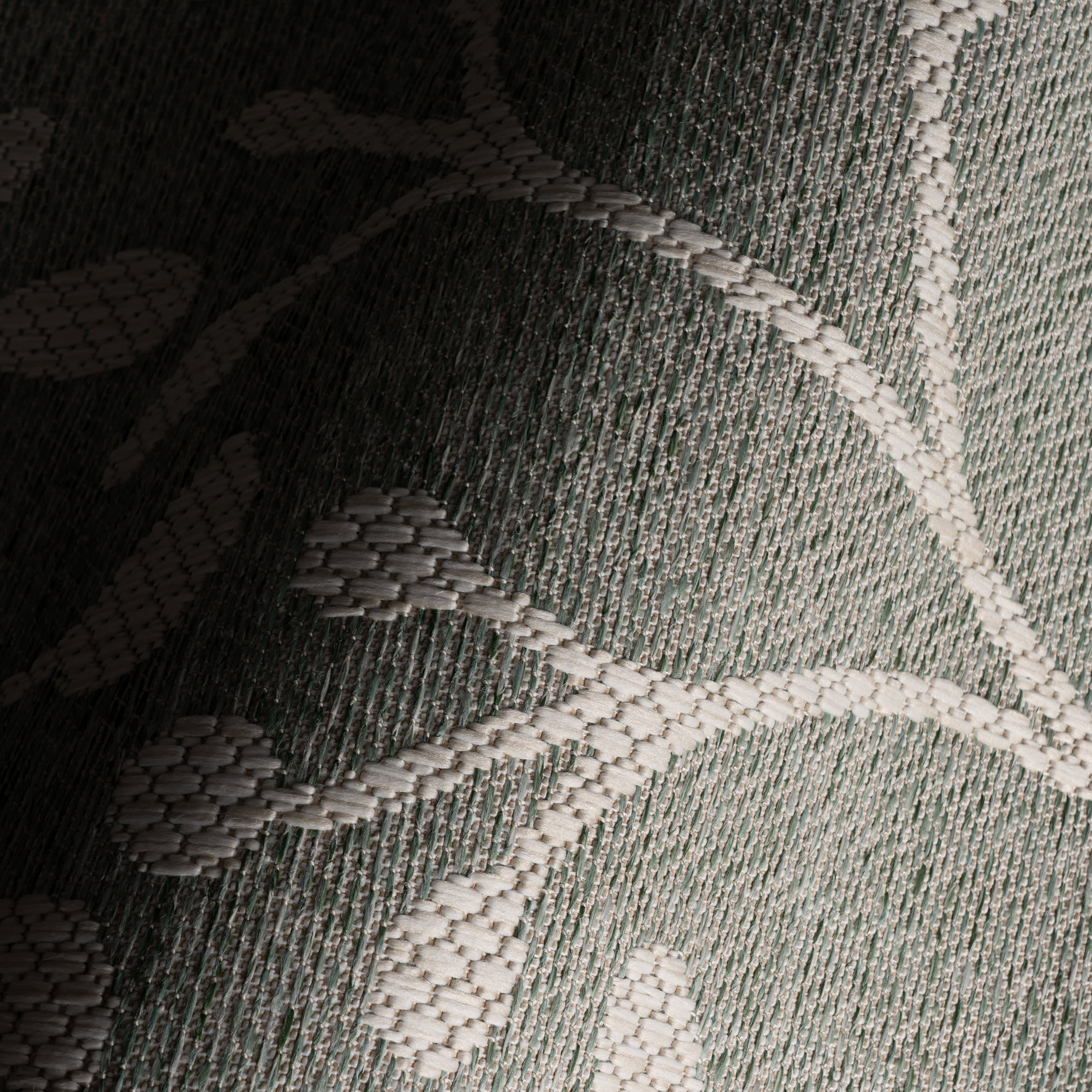 Sablea Modern Floral Indoor/Outdoor Rug | Green - Image 2