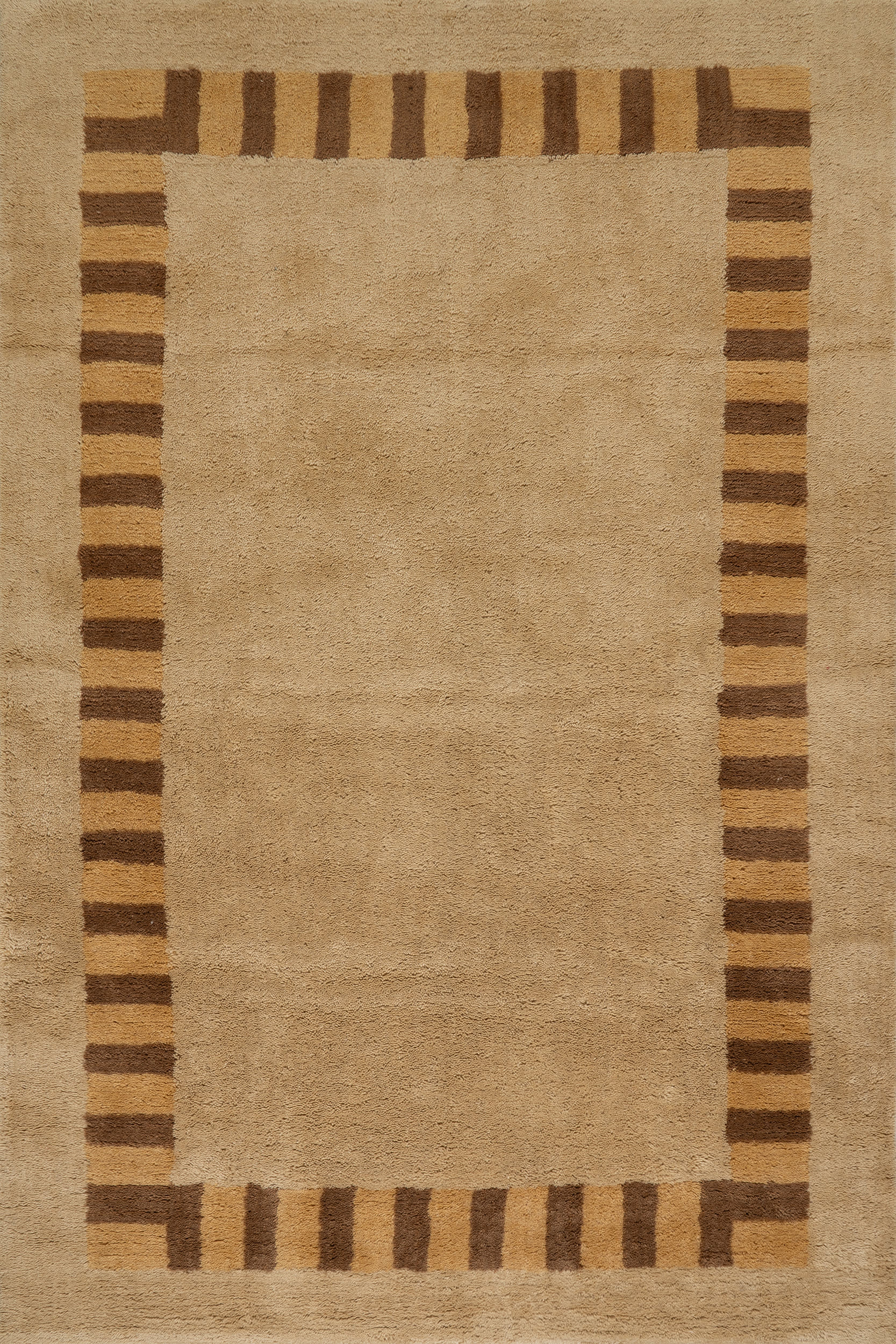 Sabrine Bordered Rug | Tan