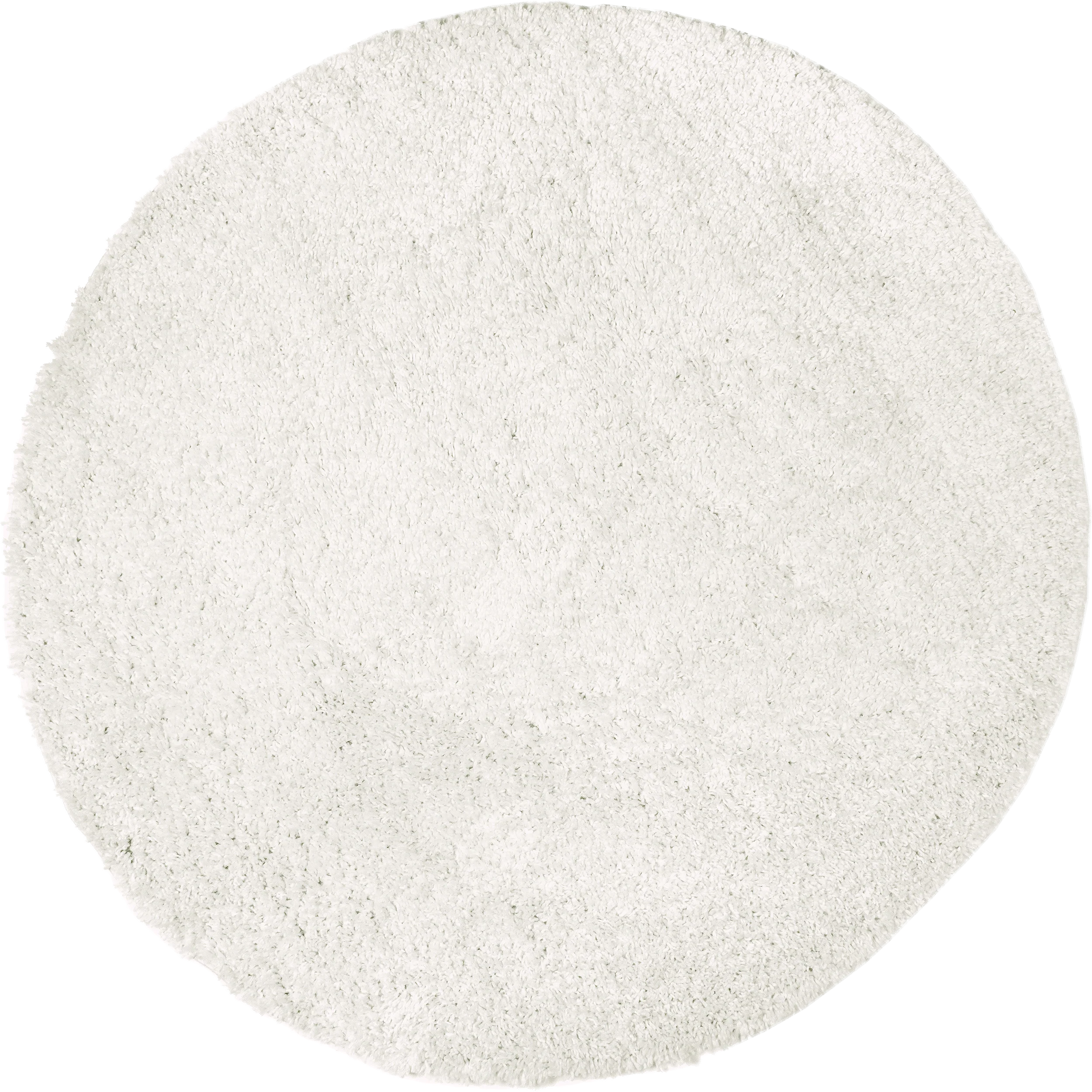 Sade Solid Shag Rug | Ivory